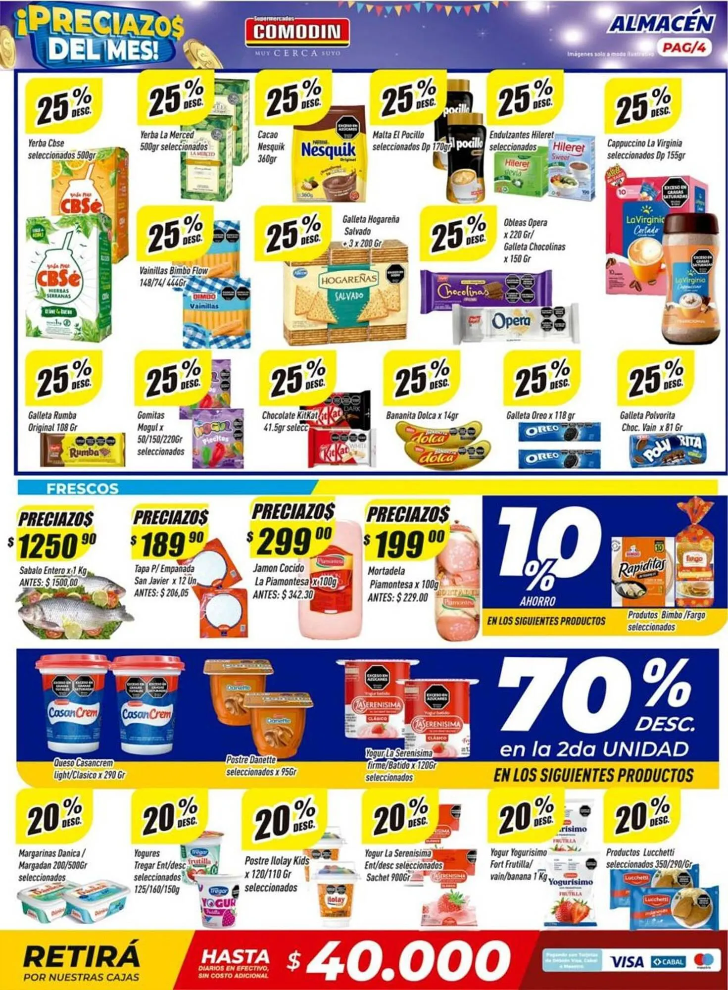 Ofertas de Catálogo Supermercados Comodin 25 de septiembre al 1 de octubre 2023 - Página 4 del catálogo