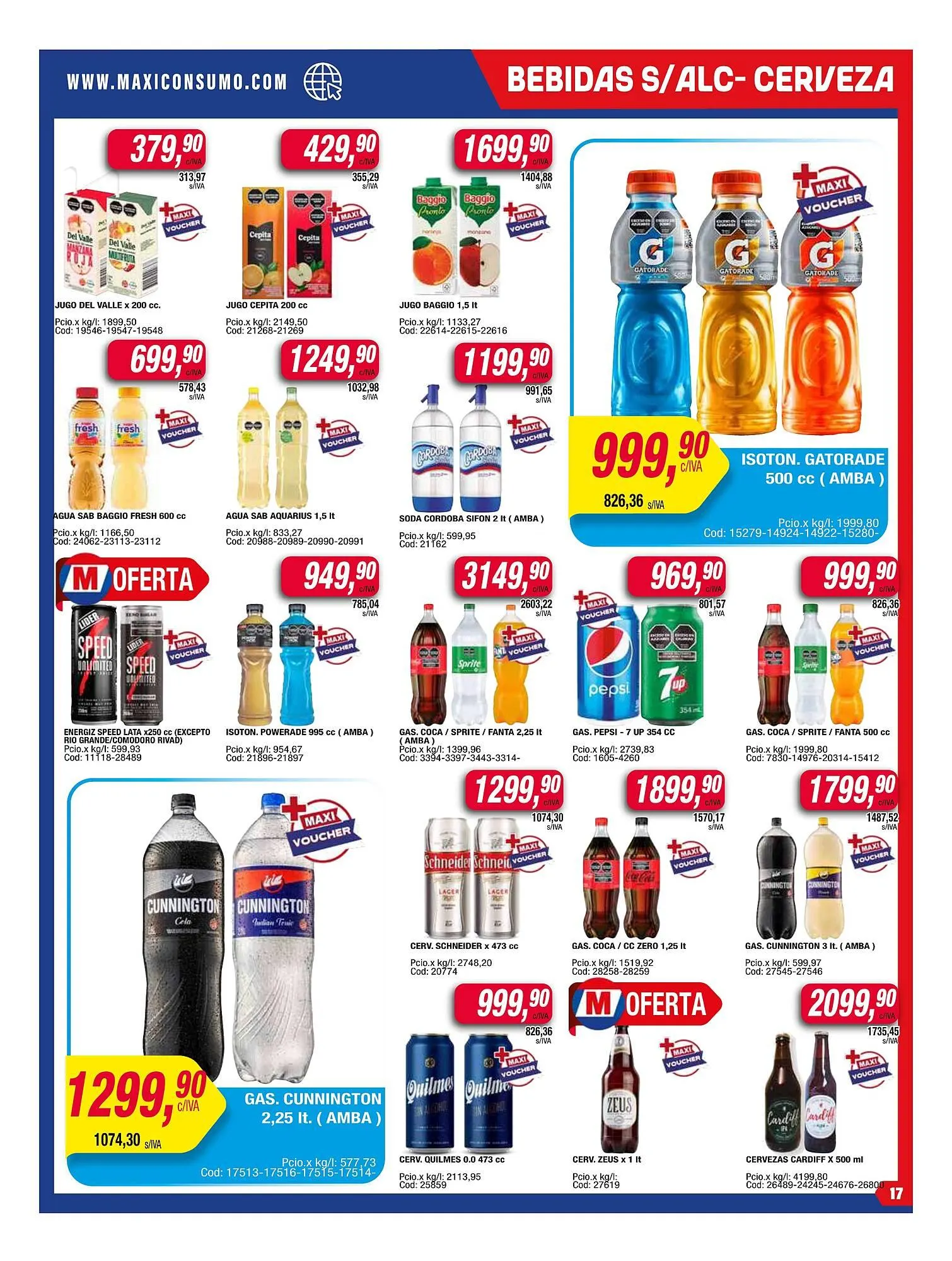 Ofertas de Catálogo Maxiconsumo 11 de agosto al 17 de agosto 2025 - Página 17 del catálogo