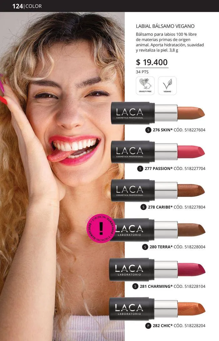 Ofertas de Catálogo de Laboratorio Laca 23 de septiembre al 31 de octubre 2024 - Página 124 del catálogo