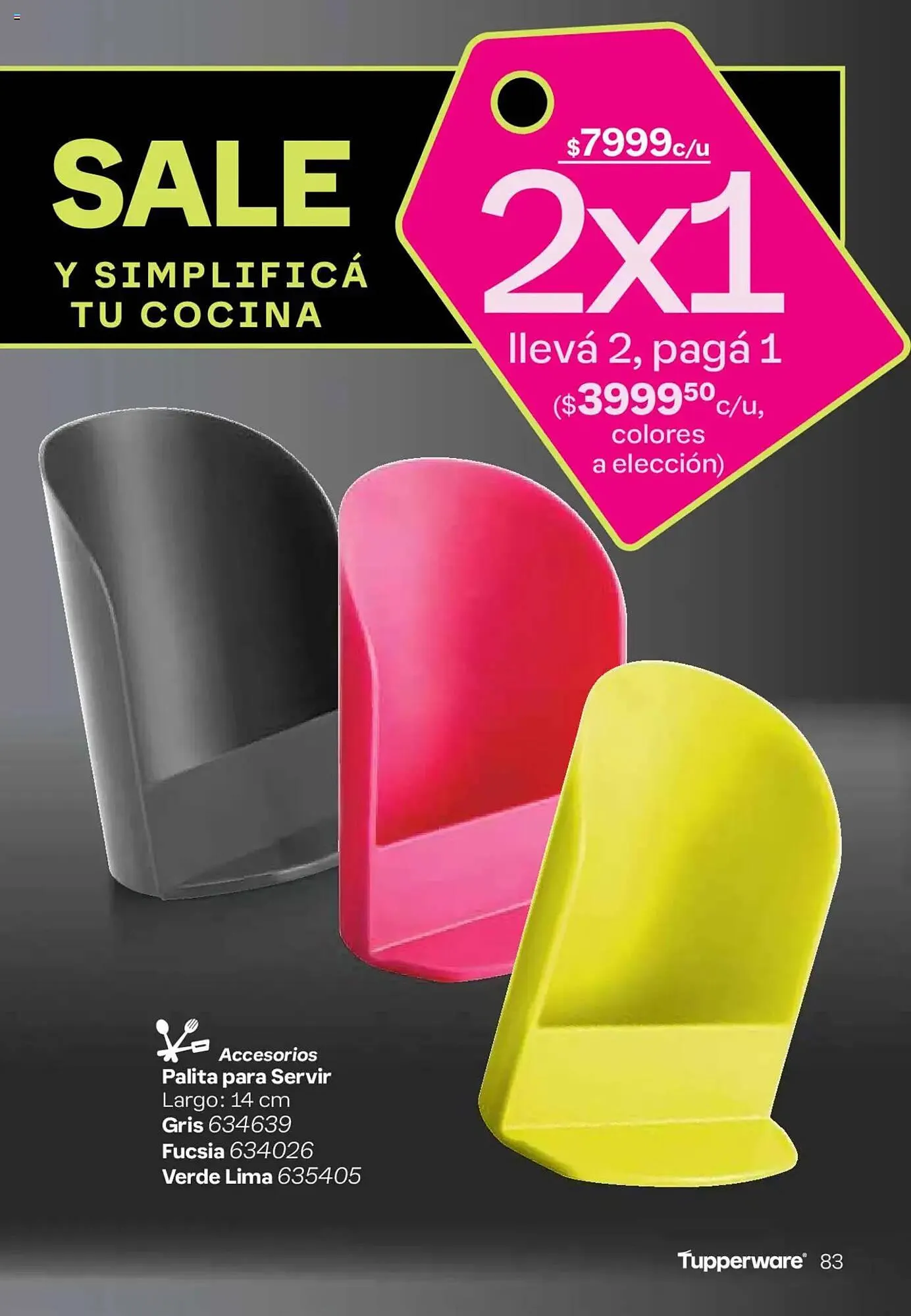 Ofertas de Catálogo Tupperware 29 de noviembre al 2 de diciembre 2024 - Página 83 del catálogo