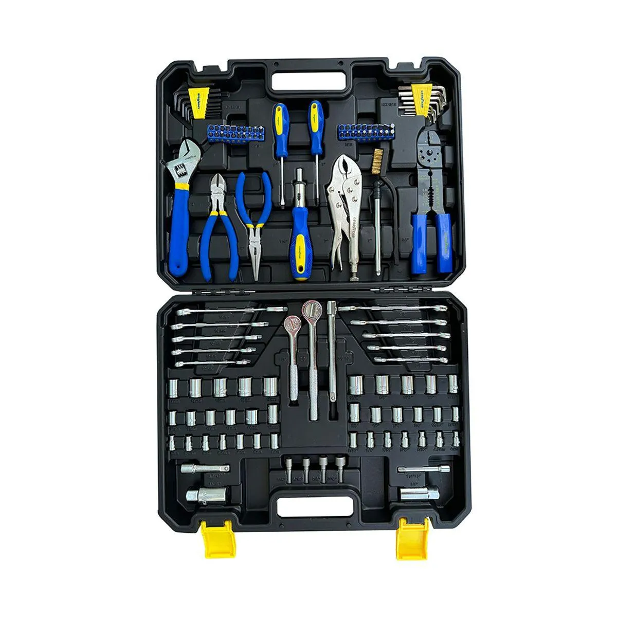 Set De Herramientas Manuales 123 Piezas Goodyear