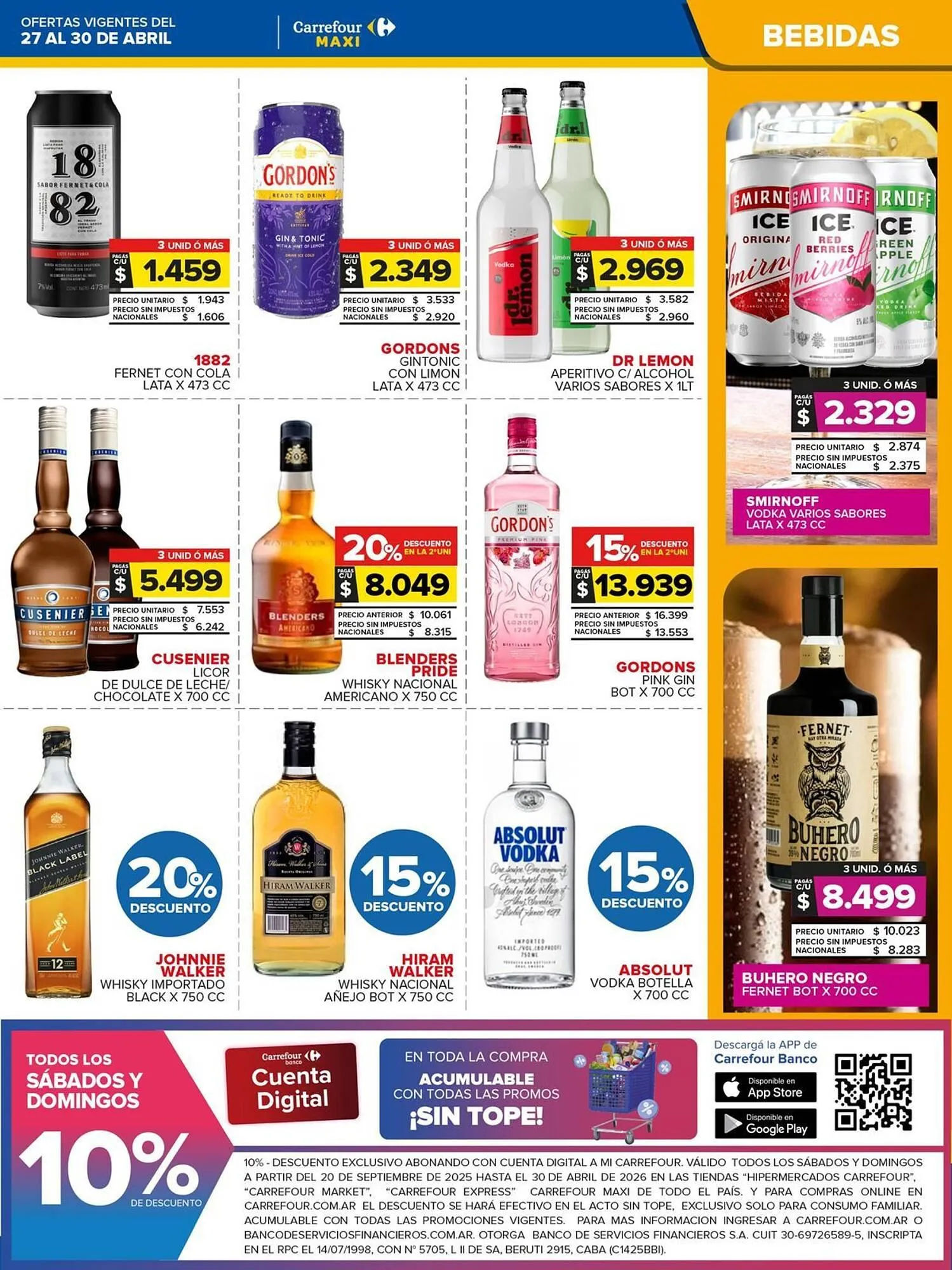 Ofertas de Folleto Carrefour Maxi 27 de abril al 1 de mayo 2026 - Página 5 del catálogo