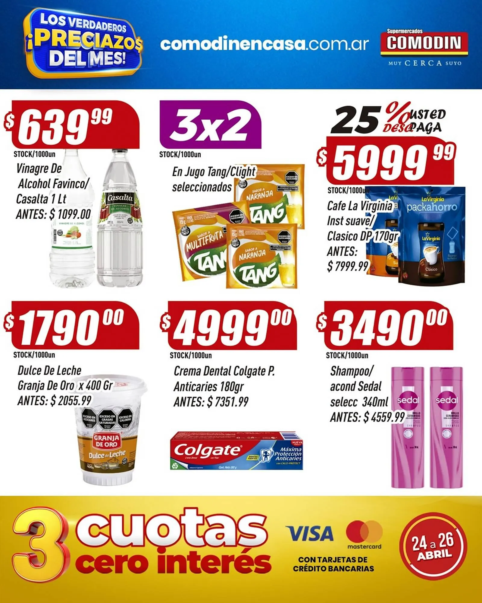 Ofertas de Catálogo Supermercados Comodin 24 de abril al 26 de abril 2026 - Página 4 del catálogo