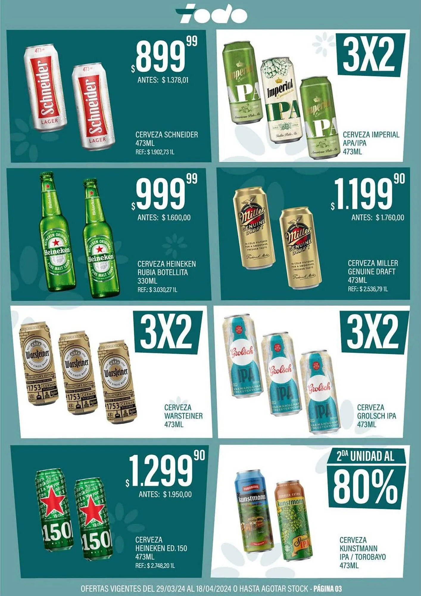 Ofertas de Catálogo Supermercados Todo 3 de abril al 18 de abril 2024 - Página 3 del catálogo