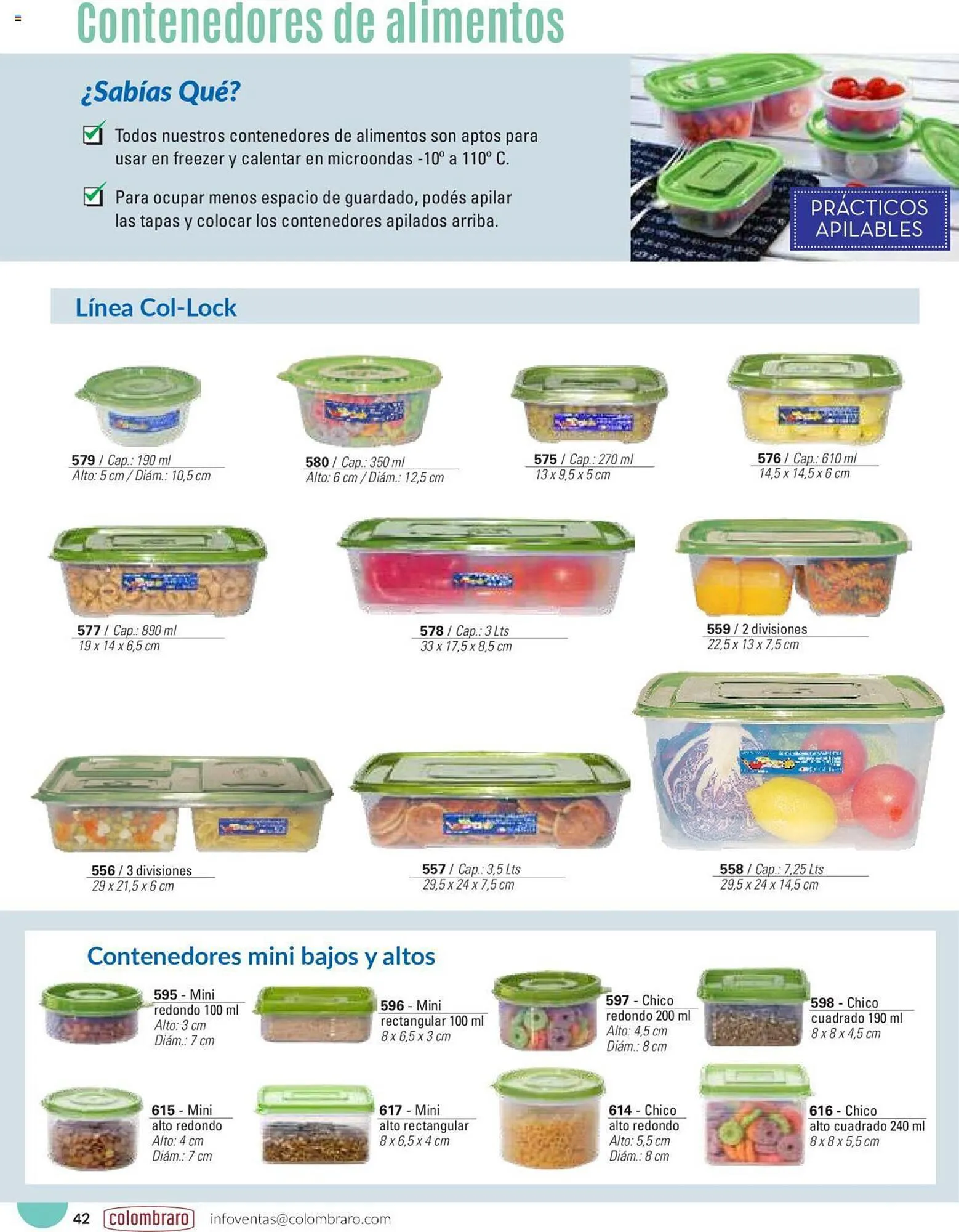 Ofertas de Catálogo Colombraro 1 de enero al 31 de diciembre 2024 - Página 42 del catálogo