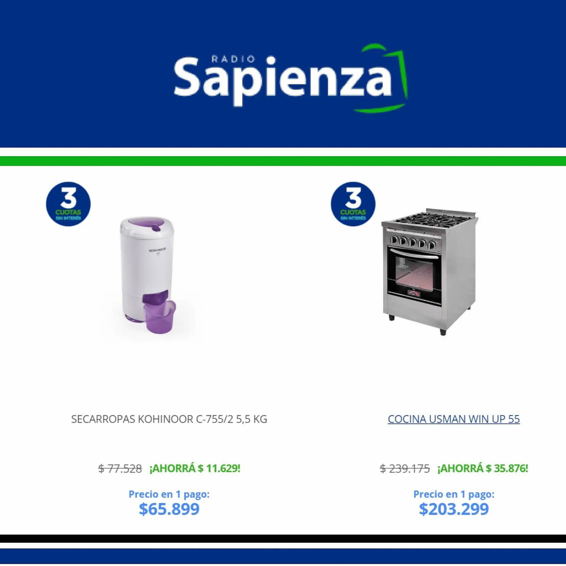 Ofertas de Catálogo Radio Sapienza 31 de agosto al 13 de septiembre 2023 - Página 4 del catálogo
