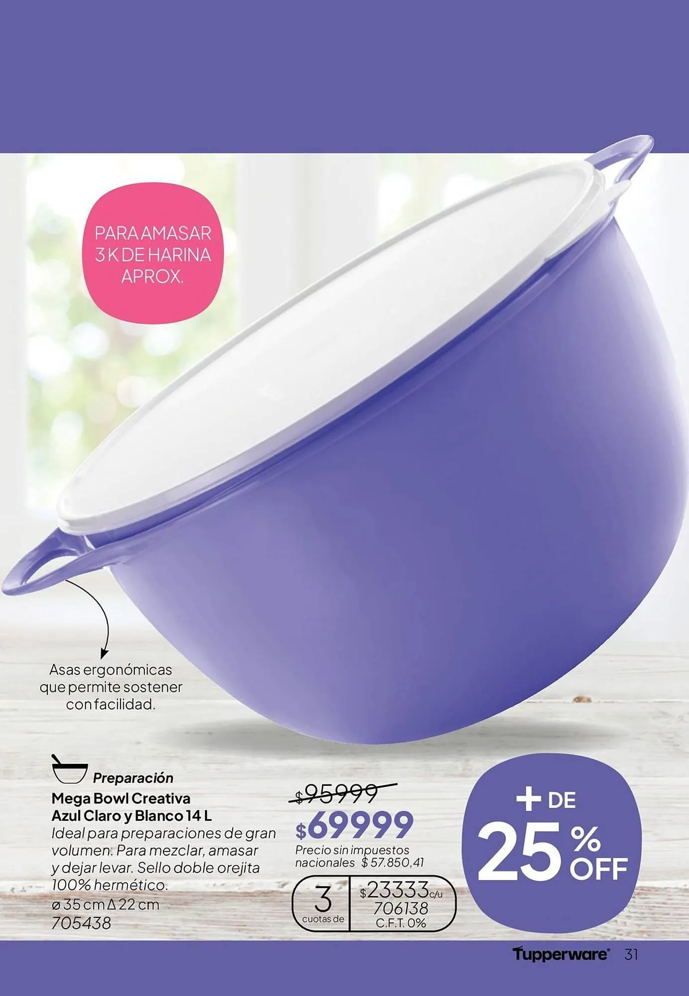 Ofertas de Folleto Tupperware 1 de julio al 31 de julio 2026 - Página 32 del catálogo