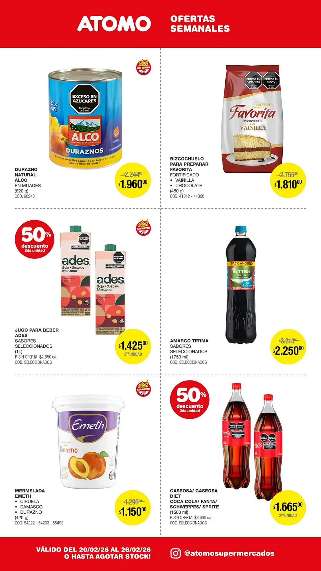 Ofertas de Catálogo Atomo Conviene 20 de febrero al 26 de febrero 2026 - Página 6 del catálogo