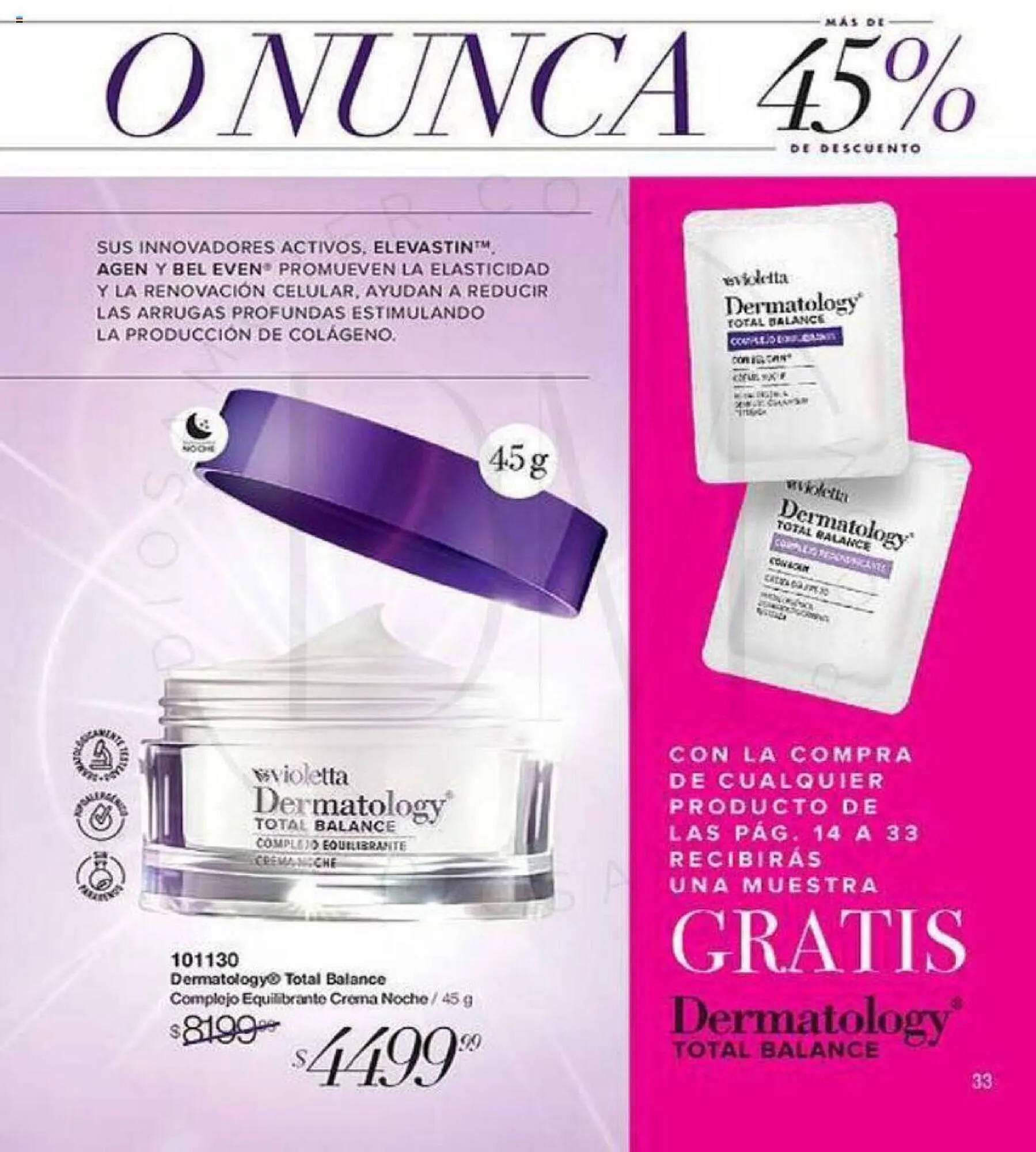 Ofertas de Catálogo Violetta Cosméticos 26 de septiembre al 9 de octubre 2023 - Página 33 del catálogo