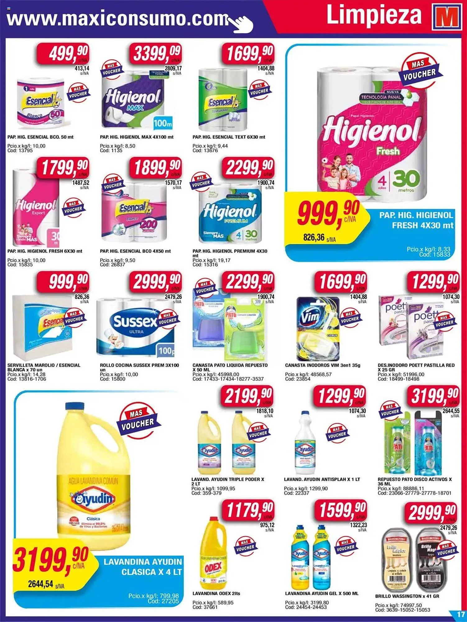 Ofertas de Catálogo Maxiconsumo 31 de marzo al 6 de abril 2025 - Página 17 del catálogo
