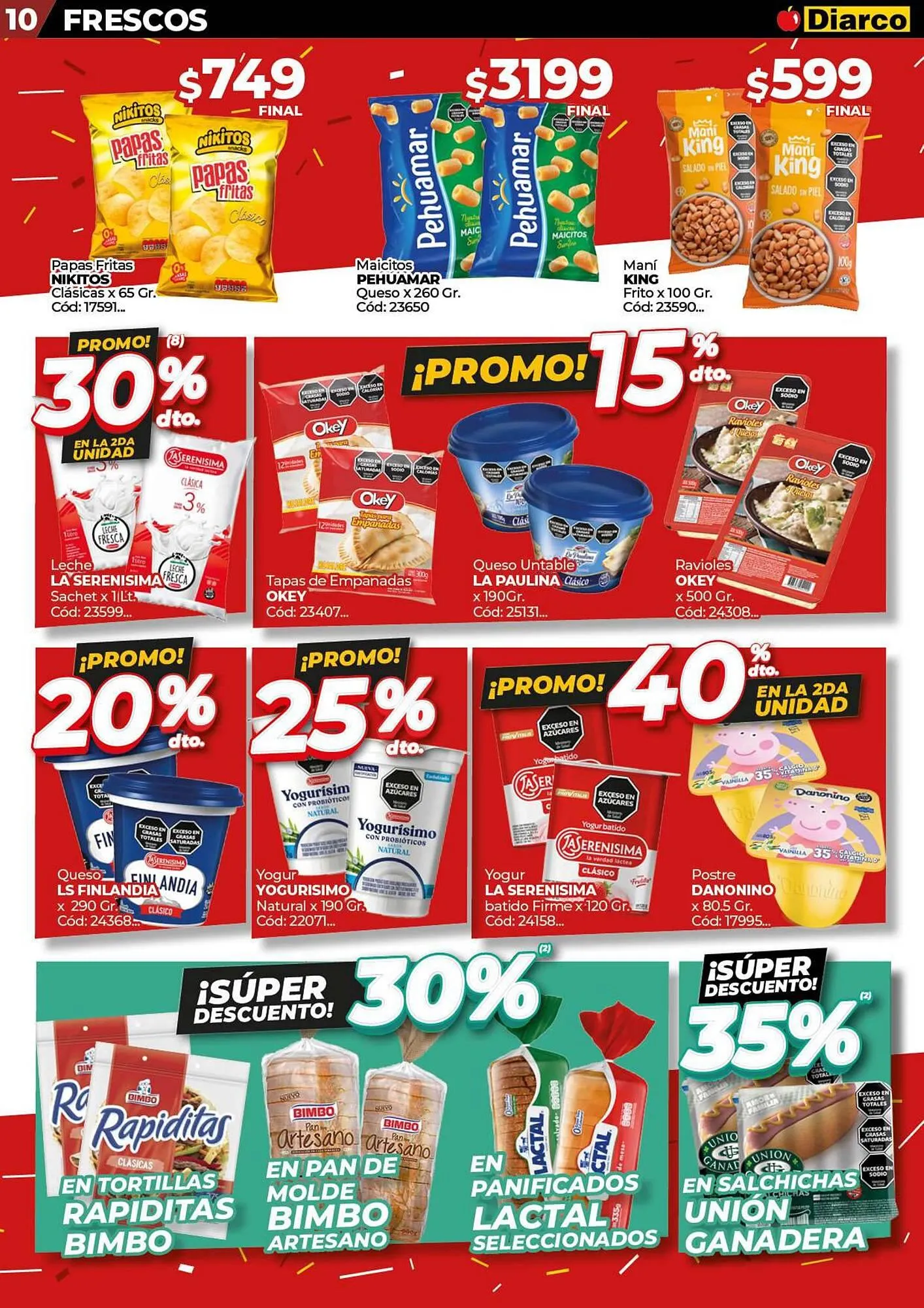 Ofertas de Catálogo Diarco 31 de marzo al 4 de abril 2025 - Página 10 del catálogo