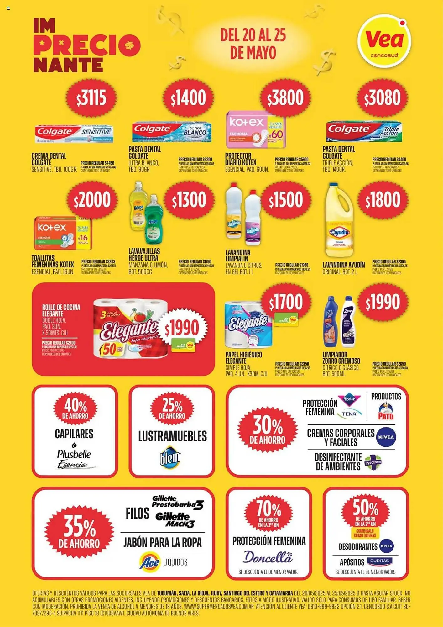 Ofertas de Catálogo Supermercados Vea 20 de mayo al 25 de mayo 2025 - Página 11 del catálogo