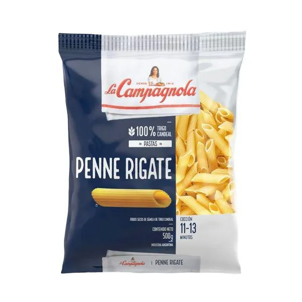 FIDEOS PENNE LA CAMPAGNOLA 500