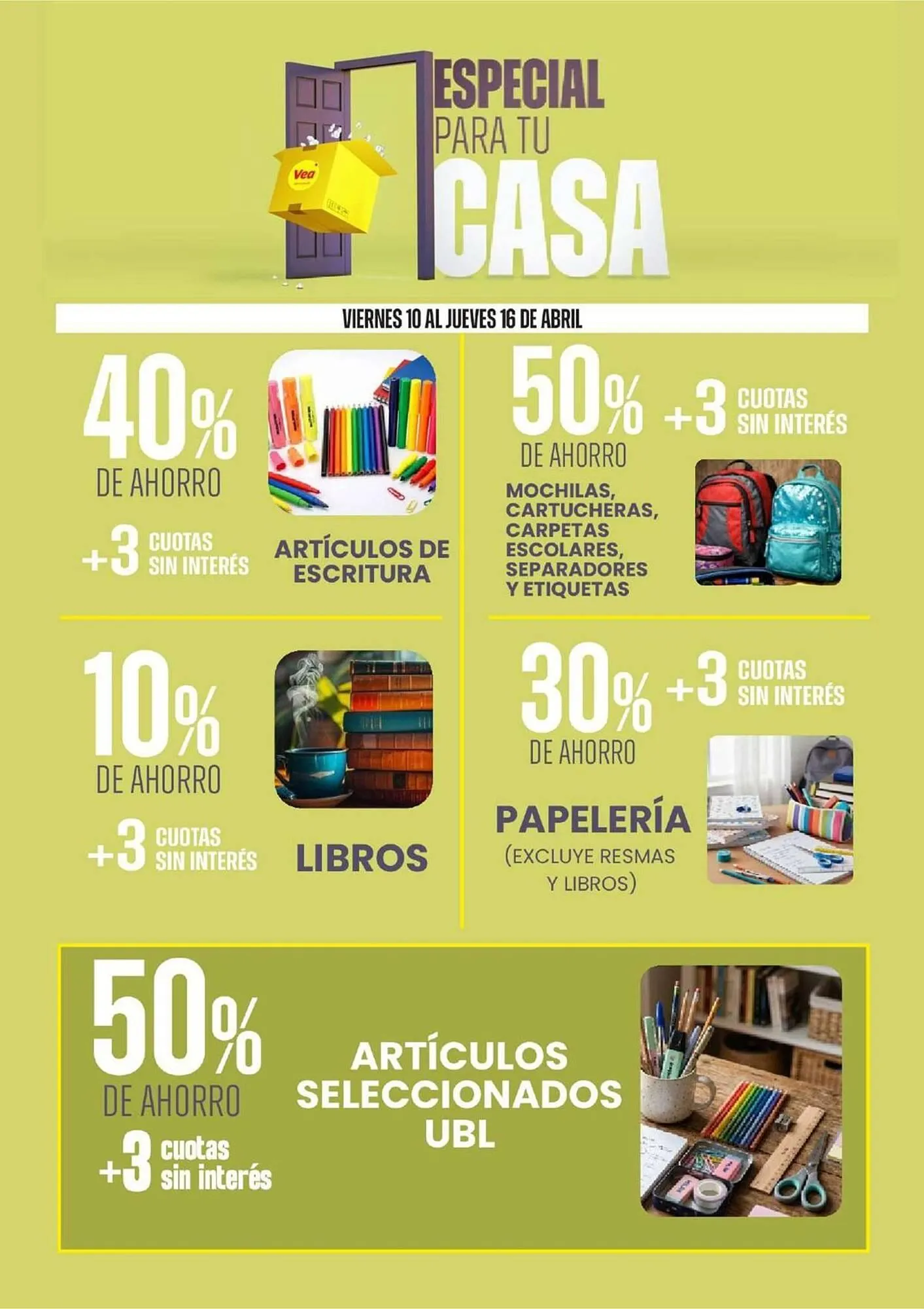 Ofertas de Catálogo Supermercados Vea 10 de abril al 15 de abril 2026 - Página 10 del catálogo