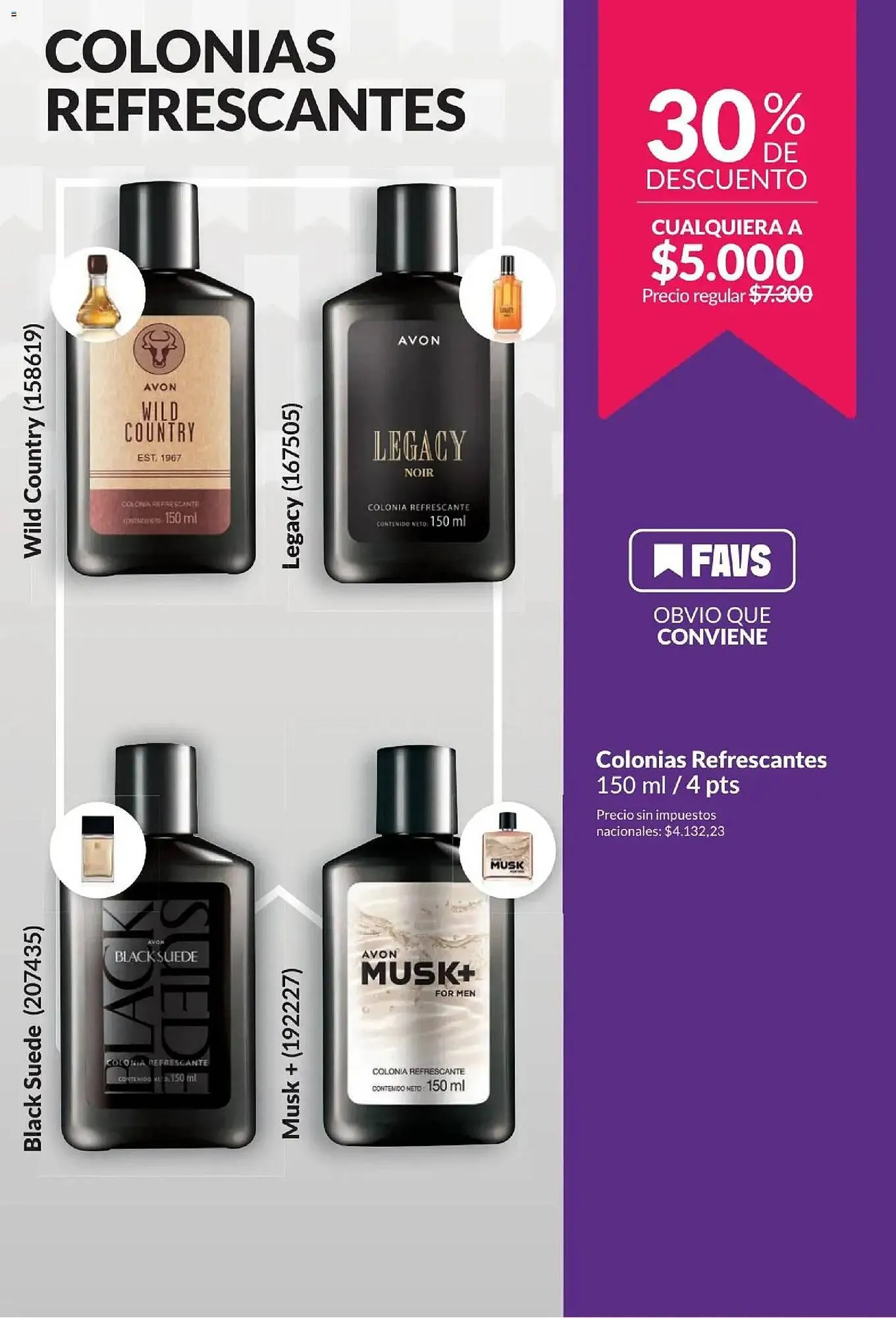 Ofertas de Catálogo Avon 1 de abril al 1 de mayo 2026 - Página 168 del catálogo
