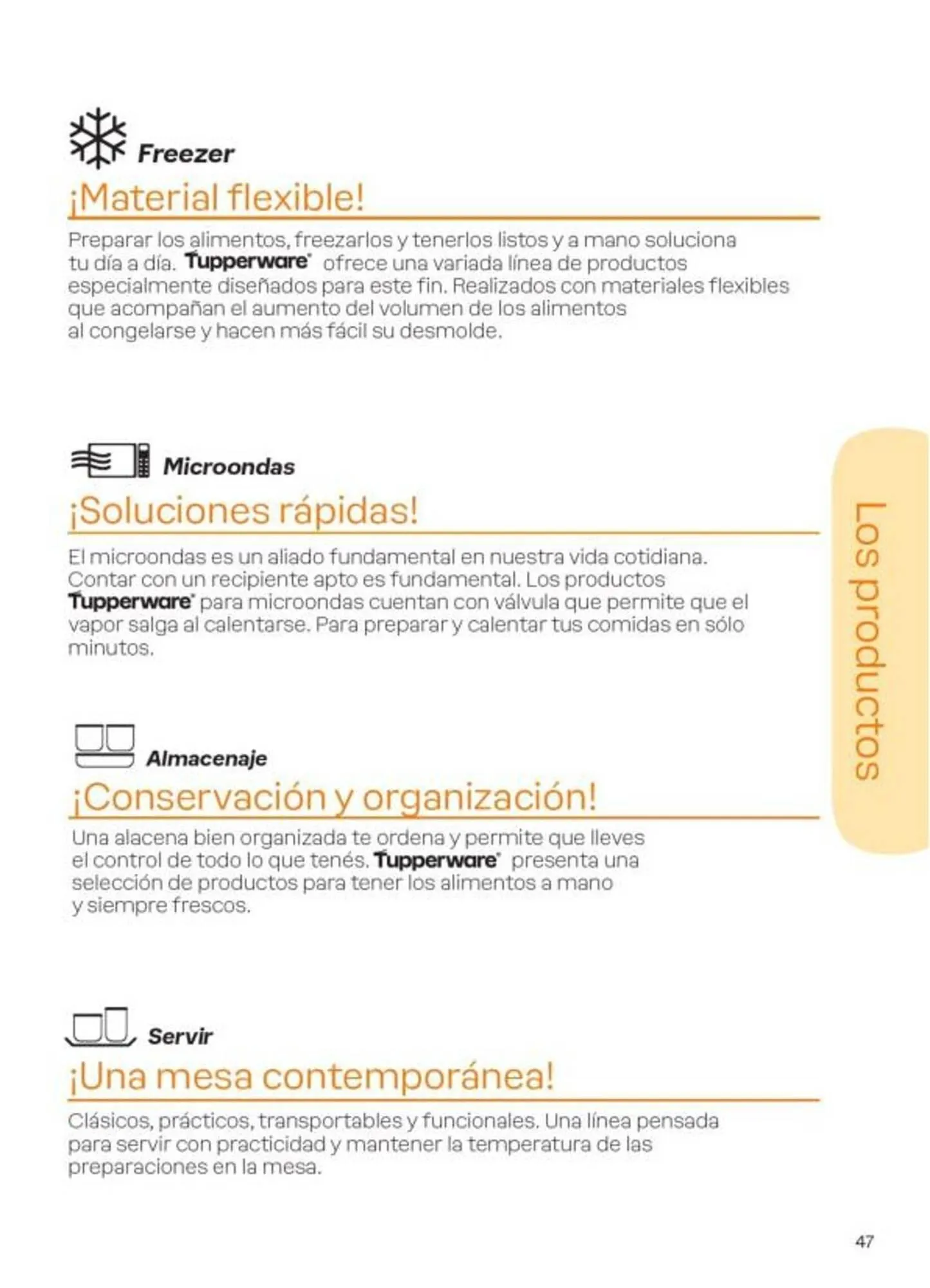 Ofertas de Catálogo Tupperware 25 de marzo al 31 de marzo 2025 - Página 47 del catálogo