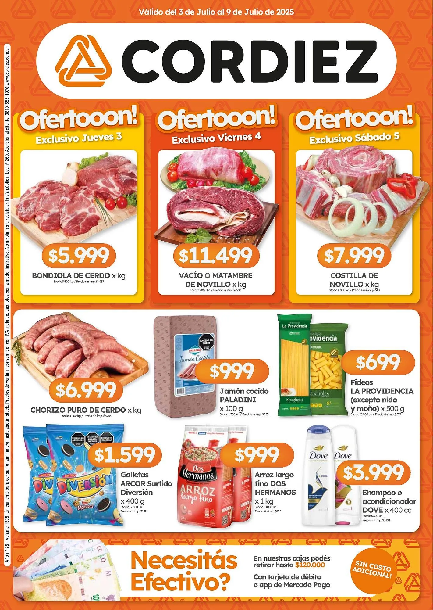 Ofertas de Catálogo Cordiez 3 de julio al 9 de julio 2025 - Página 1 del catálogo