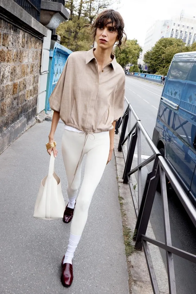 CHAQUETA BOMBER CINTURA AJUSTABLE