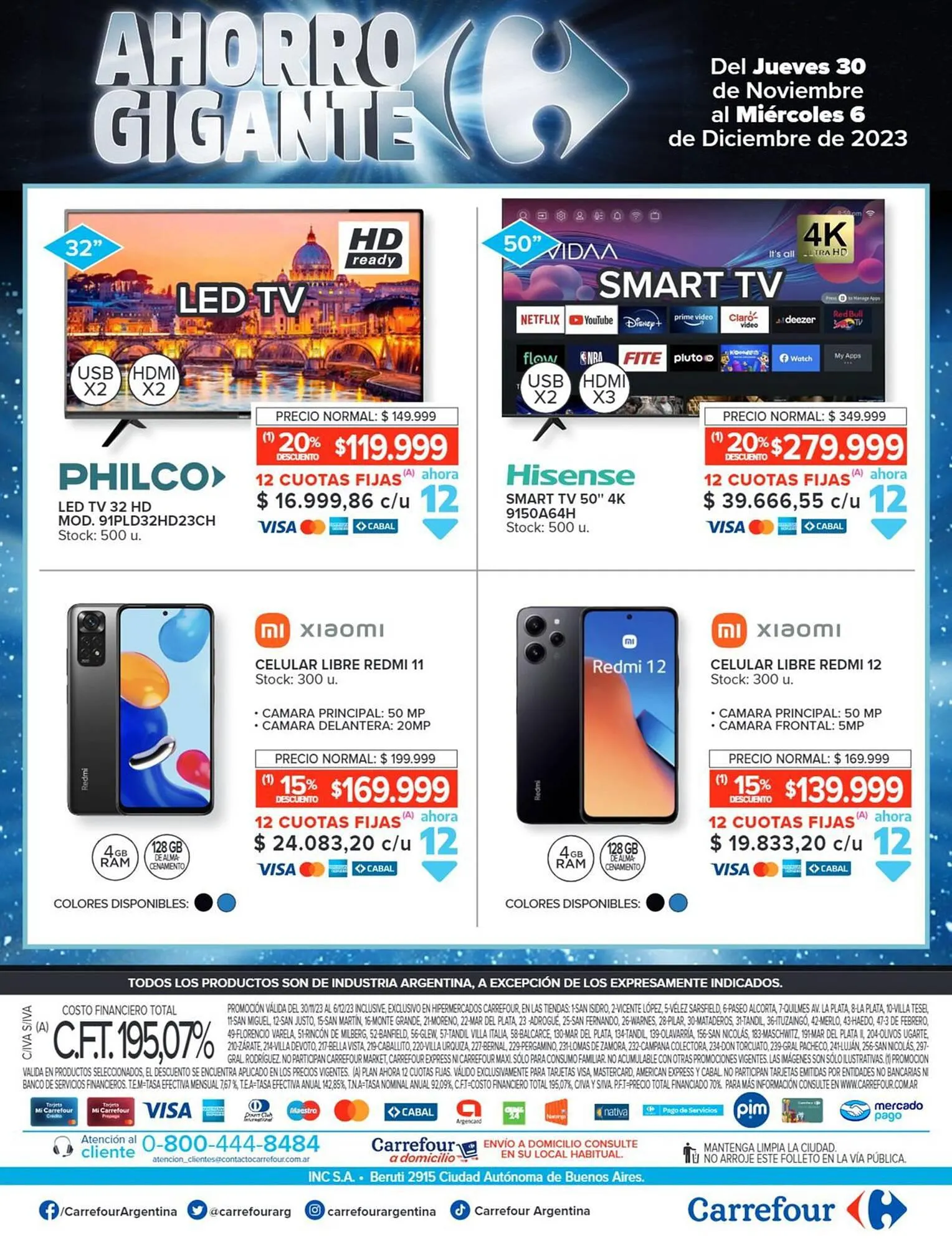 Ofertas de Catálogo Carrefour 1 de diciembre al 6 de diciembre 2023 - Página 12 del catálogo