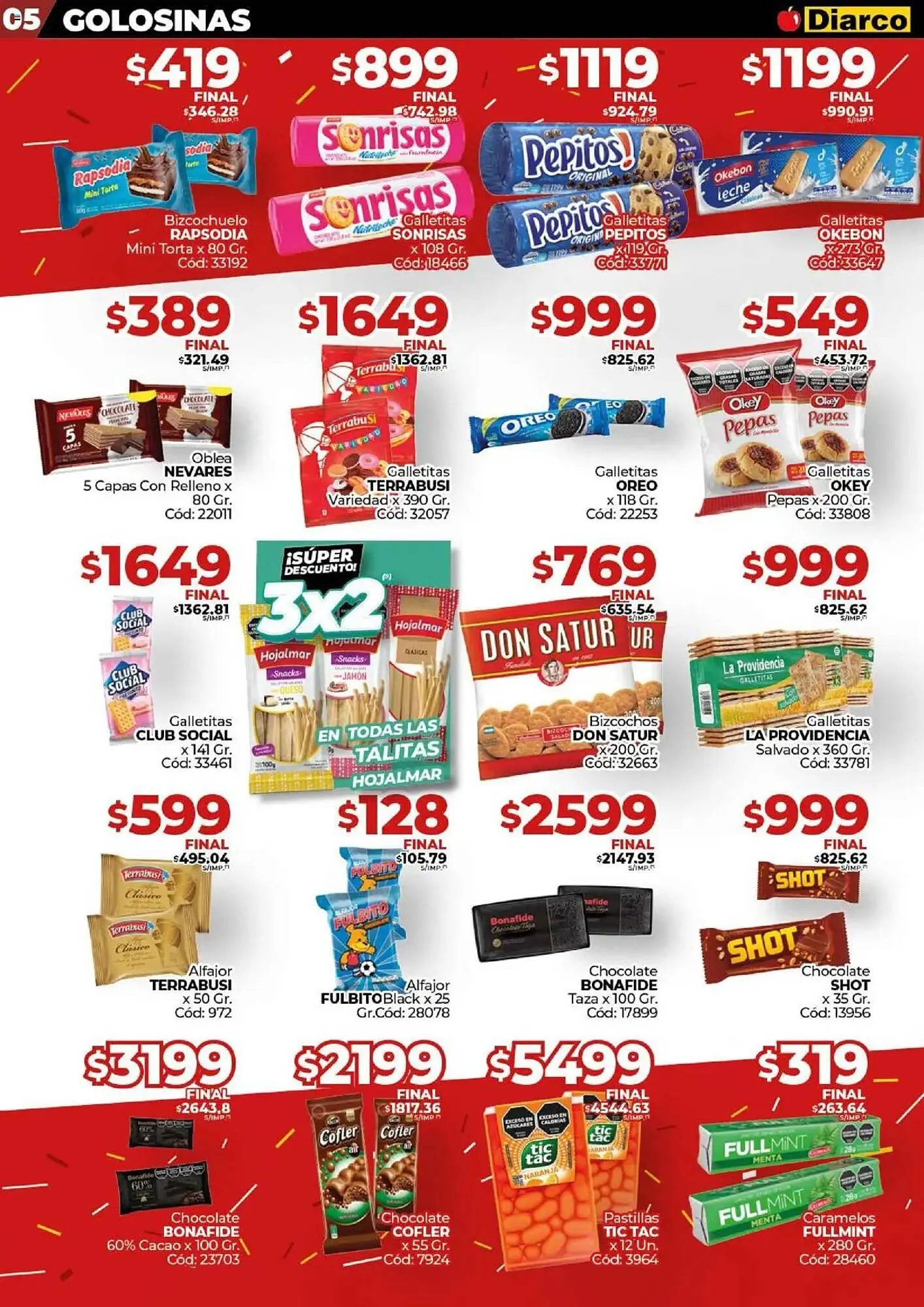 Ofertas de Catálogo Diarco 21 de julio al 26 de julio 2025 - Página 5 del catálogo