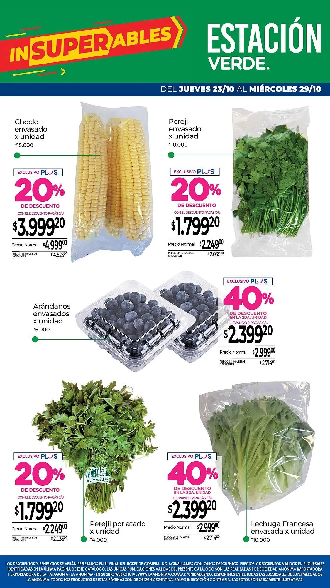 Ofertas de Catálogo La Anonima 23 de octubre al 29 de octubre 2025 - Página 6 del catálogo