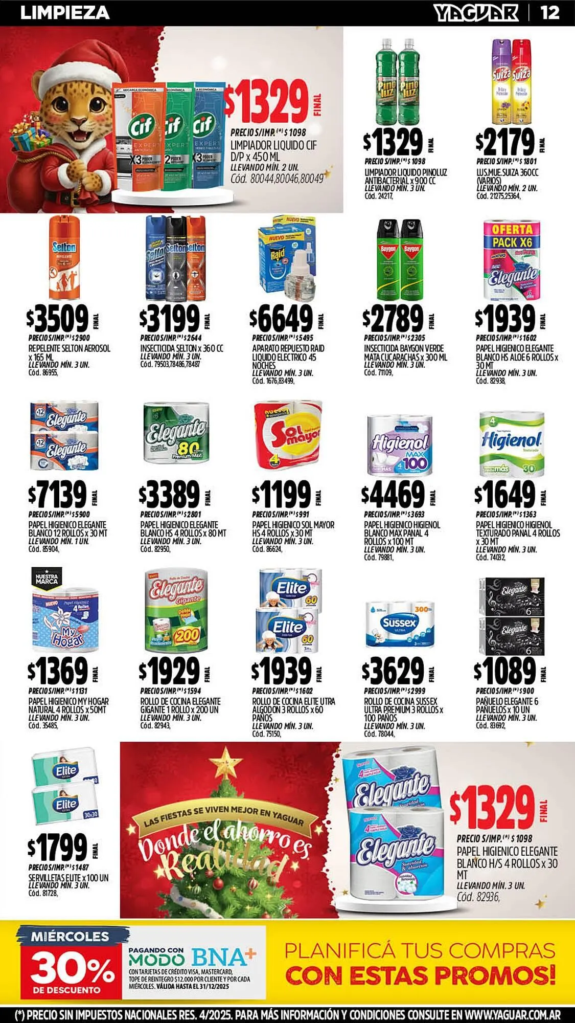 Ofertas de Catálogo Supermercados Yaguar 15 de diciembre al 21 de diciembre 2025 - Página 15 del catálogo