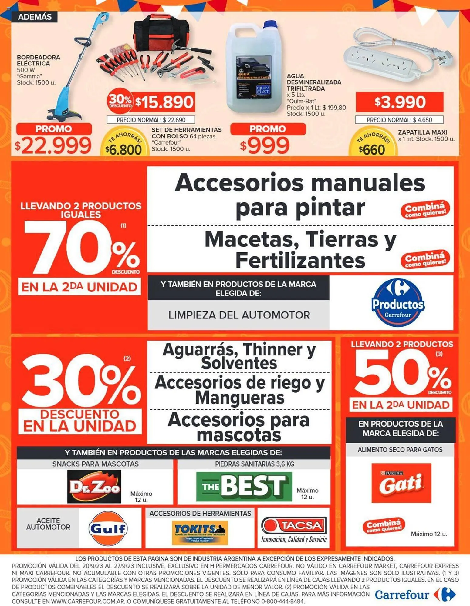 Ofertas de Catálogo Carrefour 20 de septiembre al 27 de septiembre 2023 - Página 15 del catálogo