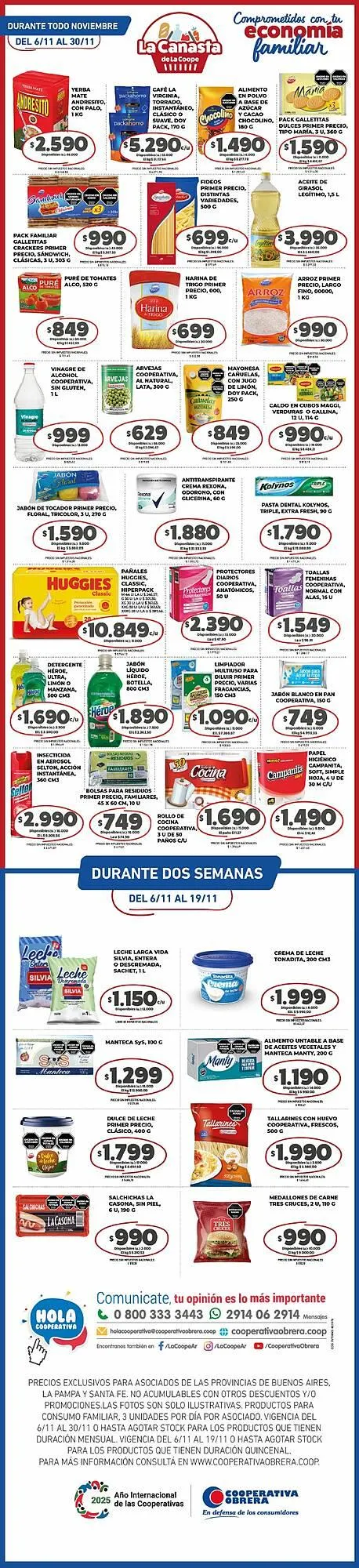 Catálogo Cooperativa Obrera - 1