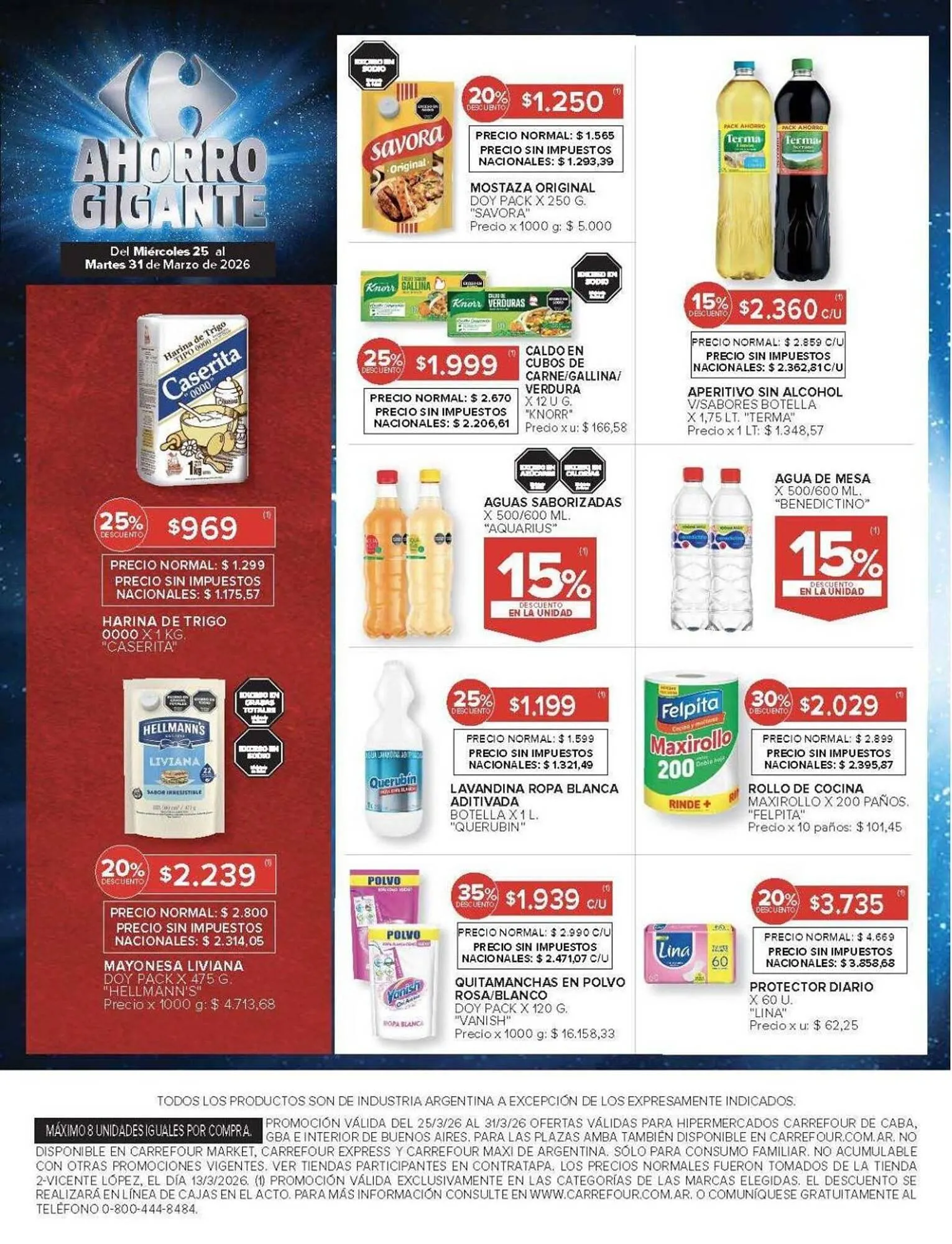 Ofertas de Catálogo Carrefour 24 de marzo al 1 de abril 2026 - Página 13 del catálogo