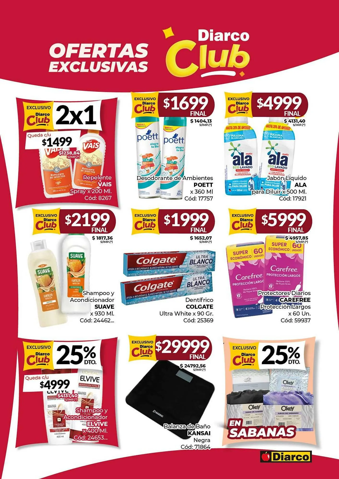 Ofertas de Catálogo Diarco 2 de junio al 8 de junio 2025 - Página 8 del catálogo