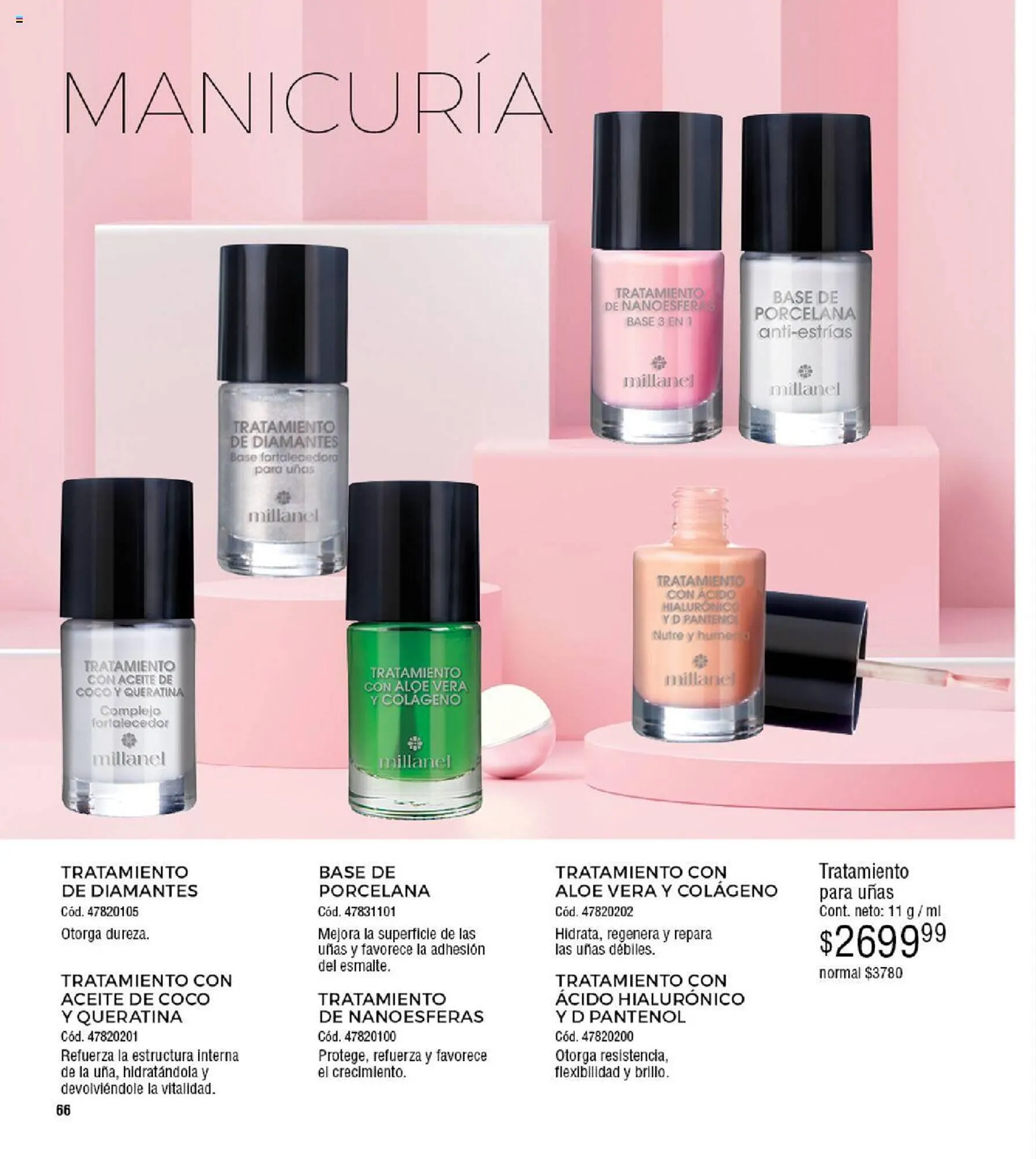 Ofertas de Catálogo Millanel Cosmética 11 de marzo al 7 de abril 2024 - Página 66 del catálogo