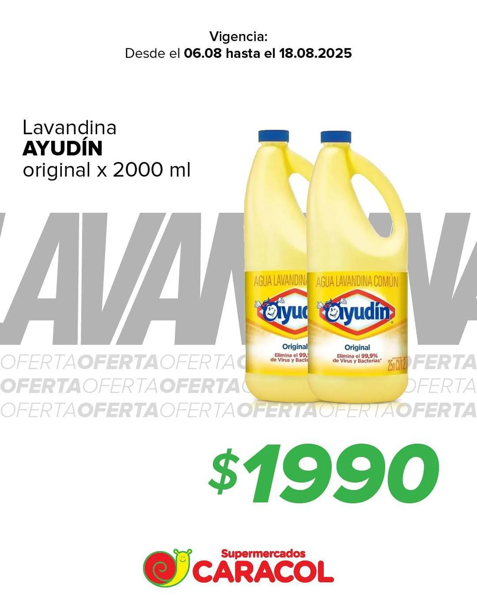 Ofertas de Catálogo Supermercados Caracol 6 de agosto al 18 de agosto 2025 - Página 2 del catálogo