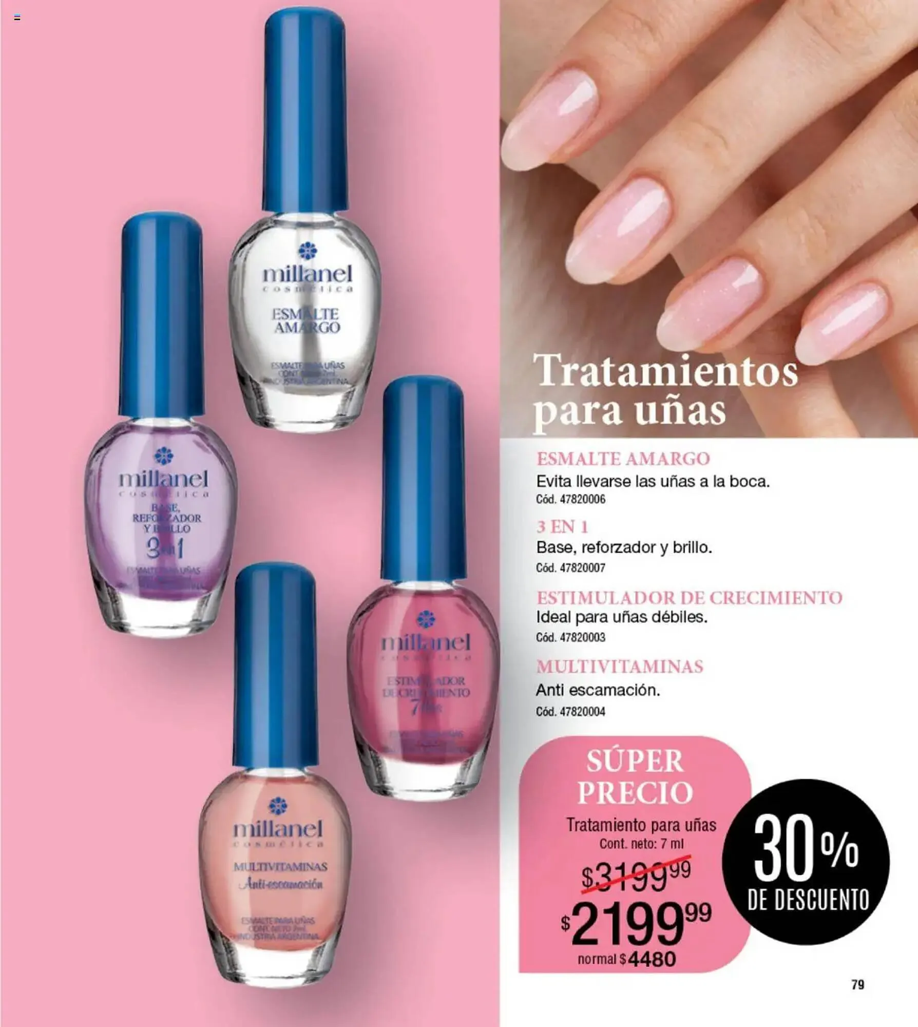 Ofertas de Catálogo Millanel Cosmética 28 de abril al 25 de mayo 2025 - Página 79 del catálogo