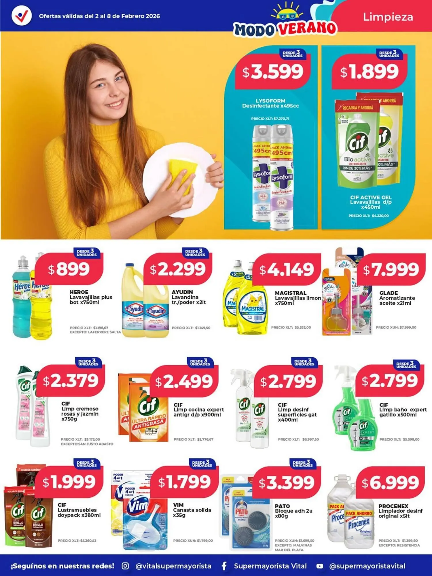 Ofertas de Catálogo Supermayorista Vital 2 de febrero al 8 de febrero 2026 - Página 4 del catálogo