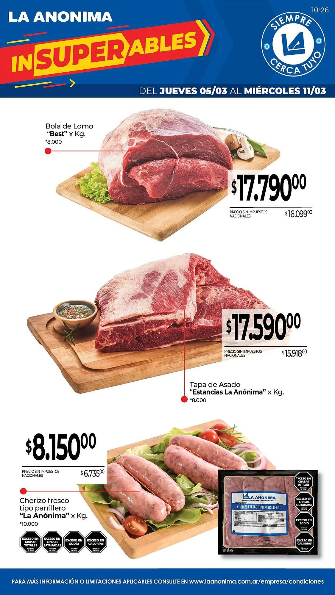 Catálogo La Anonima - 1