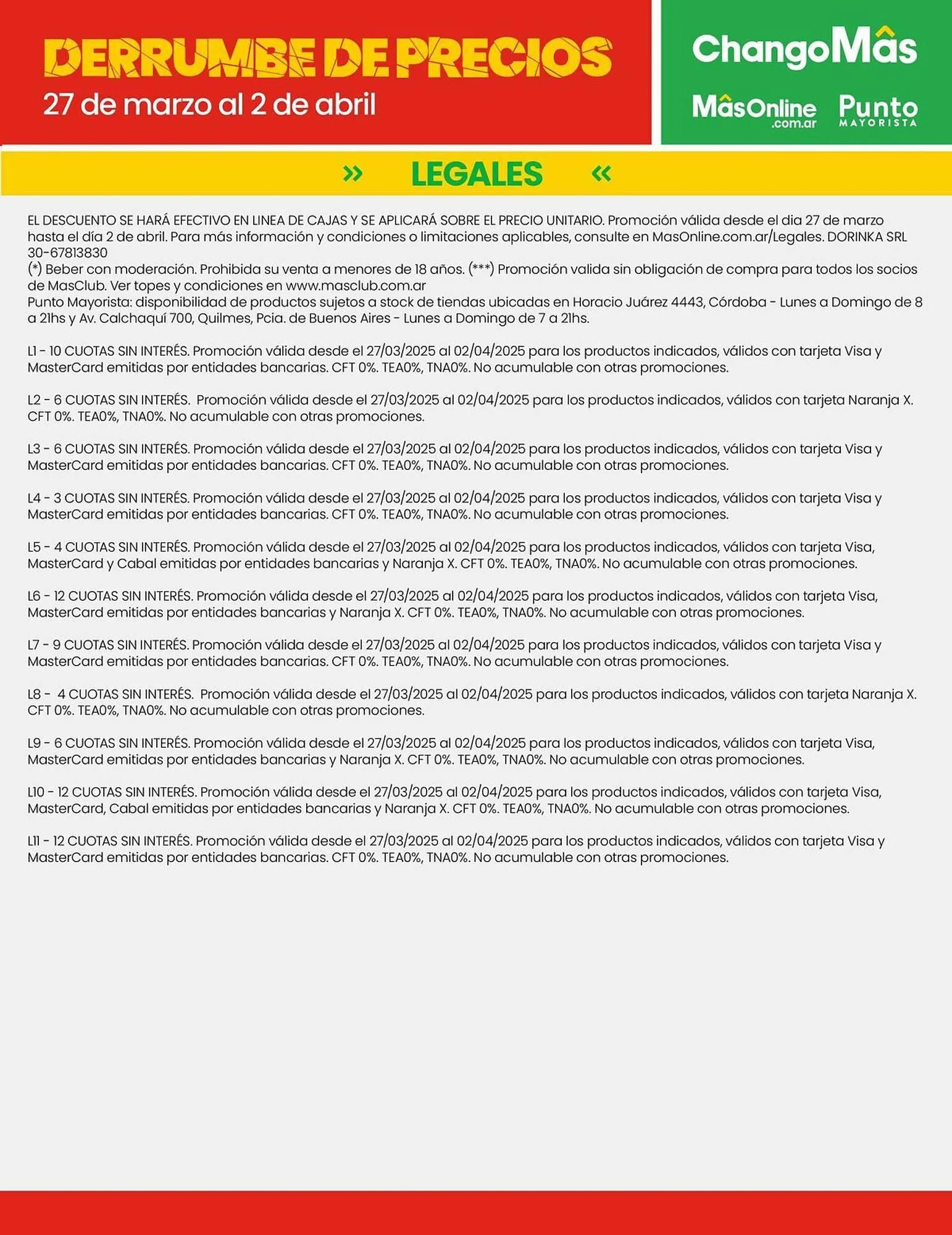 Ofertas de Catálogo Punto Mayorista 27 de marzo al 2 de abril 2025 - Página 18 del catálogo