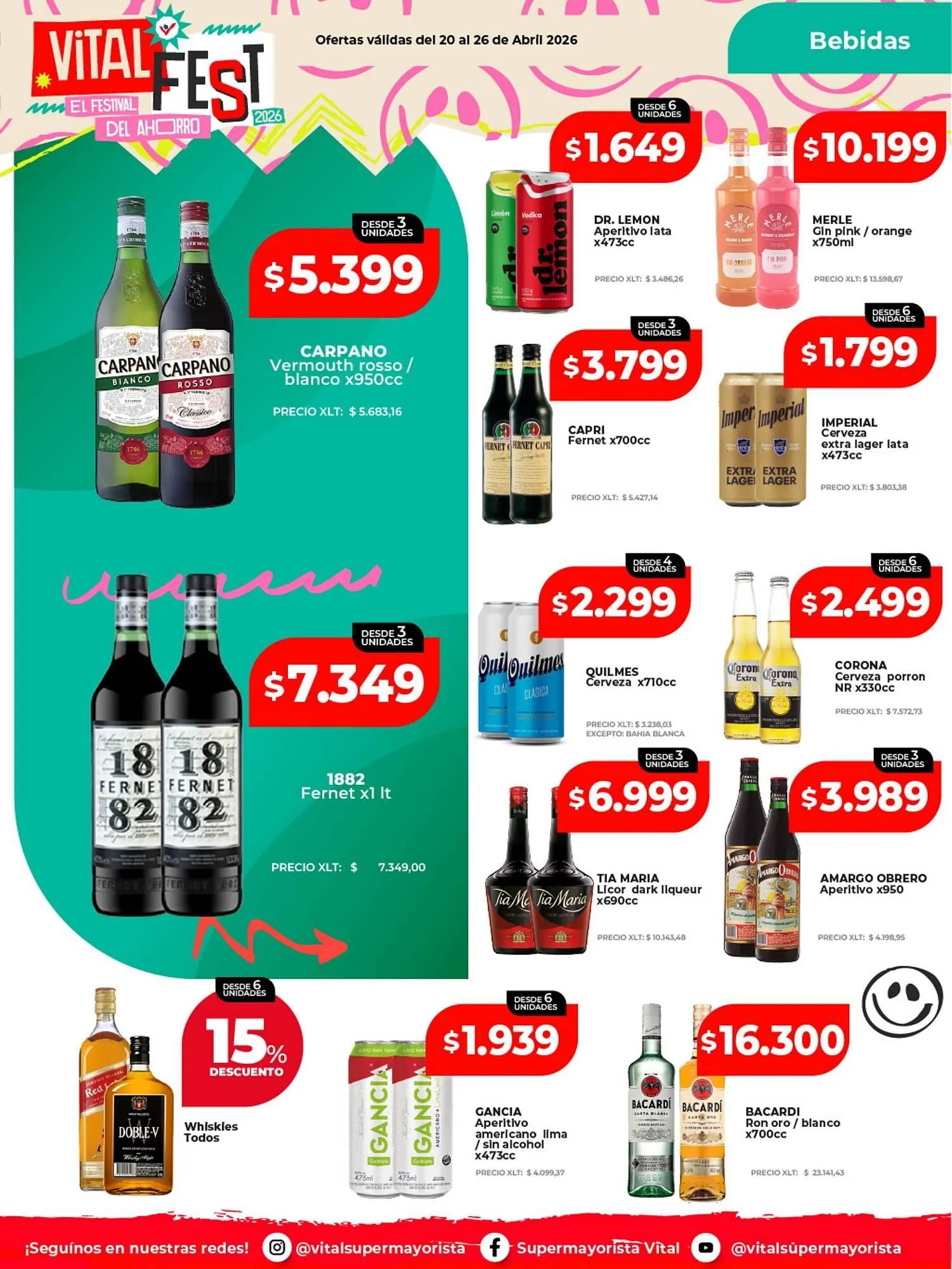 Ofertas de Catálogo Supermayorista Vital 20 de abril al 26 de abril 2026 - Página 23 del catálogo