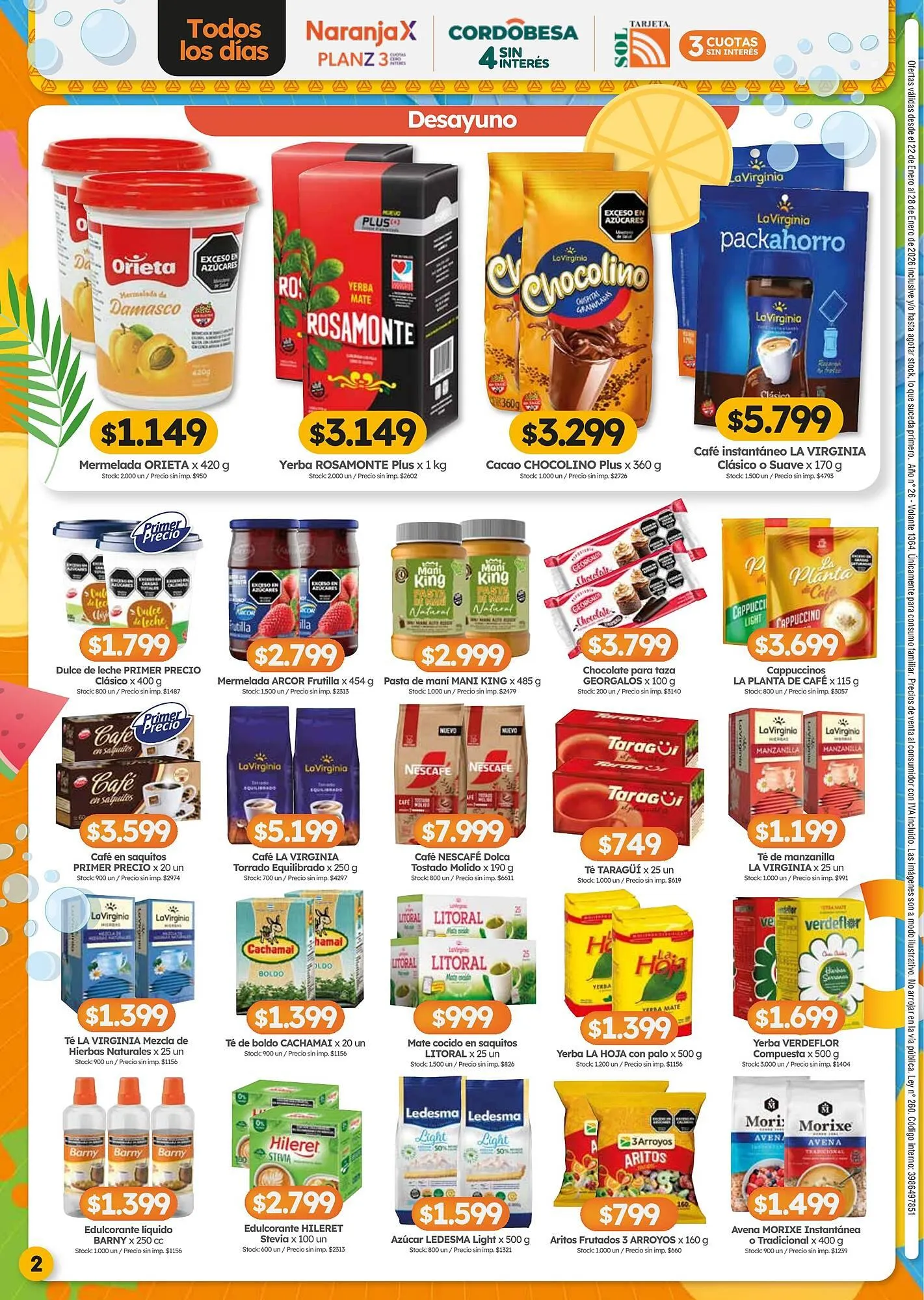 Ofertas de Folleto Cordiez 22 de enero al 28 de enero 2026 - Página 2 del catálogo