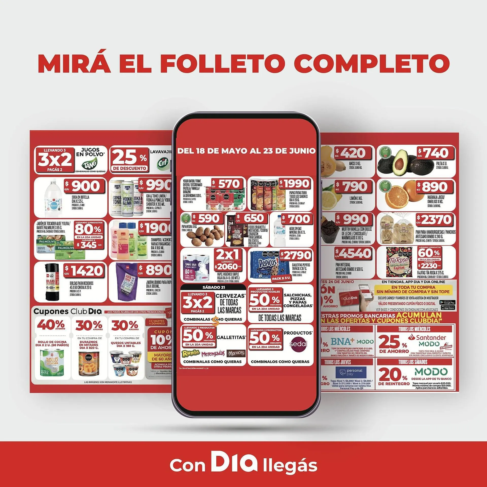 Ofertas de Catálogo Supermercados DIA 19 de junio al 23 de junio 2025 - Página 1 del catálogo
