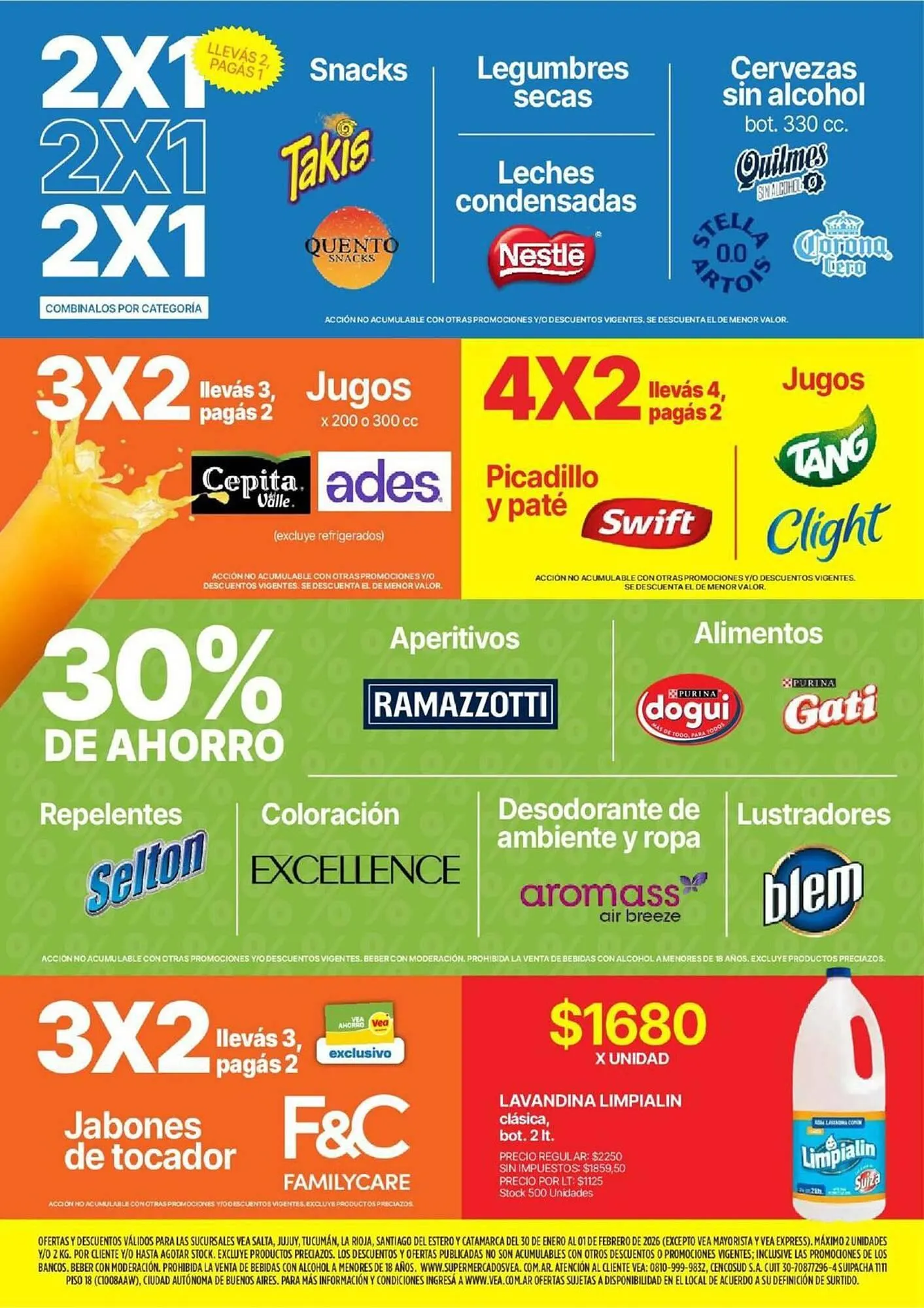 Ofertas de Catálogo Supermercados Vea 30 de enero al 1 de febrero 2026 - Página 7 del catálogo