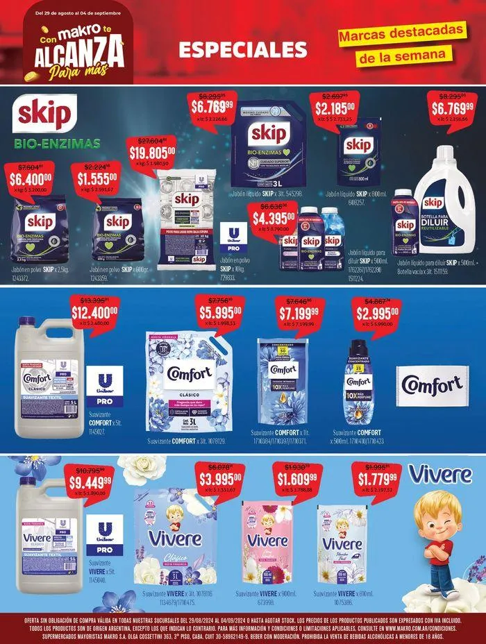 Ofertas de Ofertas Especiales 29 de agosto al 4 de septiembre 2024 - Página 1 del catálogo