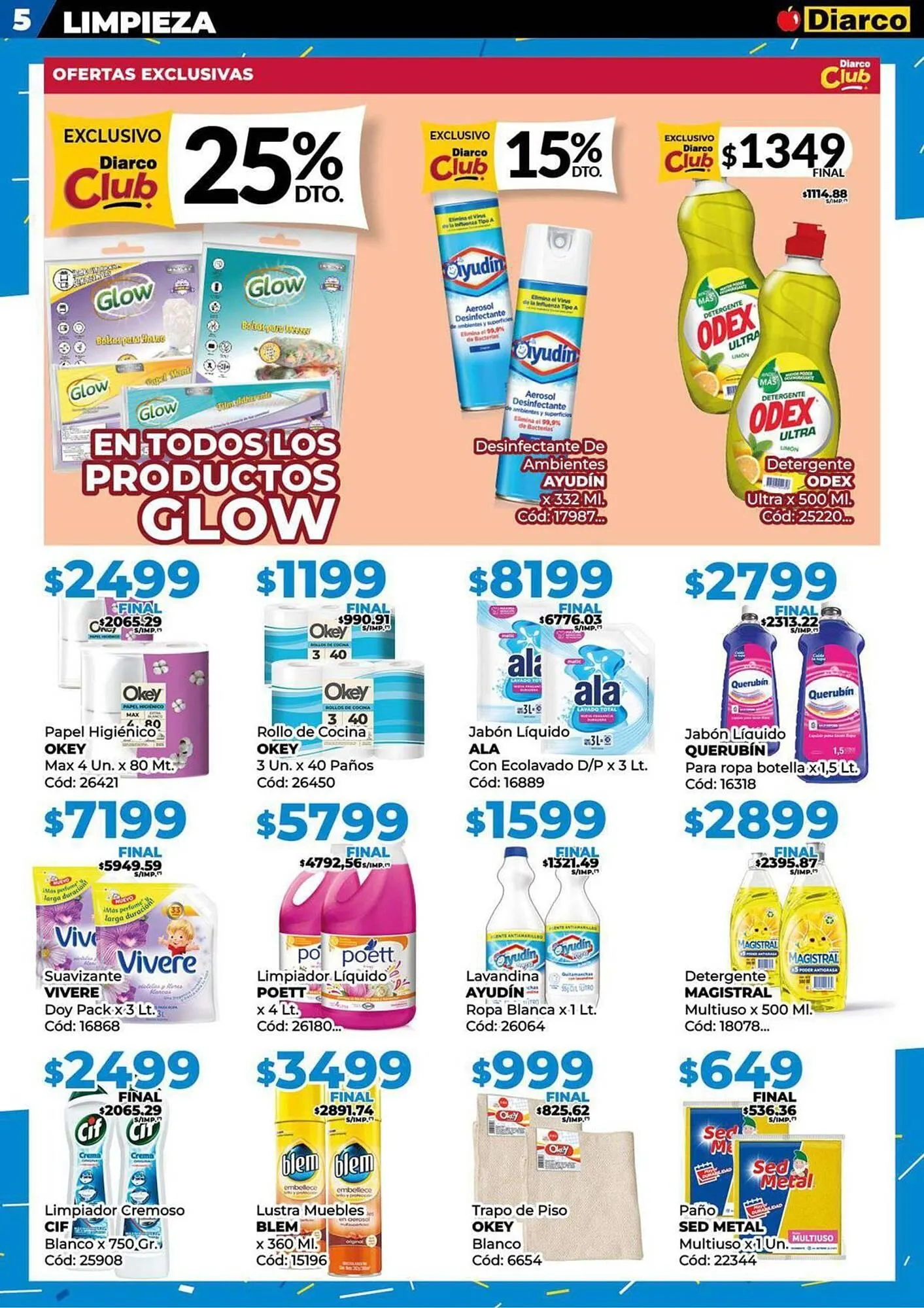 Ofertas de Catálogo Diarco 28 de julio al 1 de agosto 2025 - Página 5 del catálogo