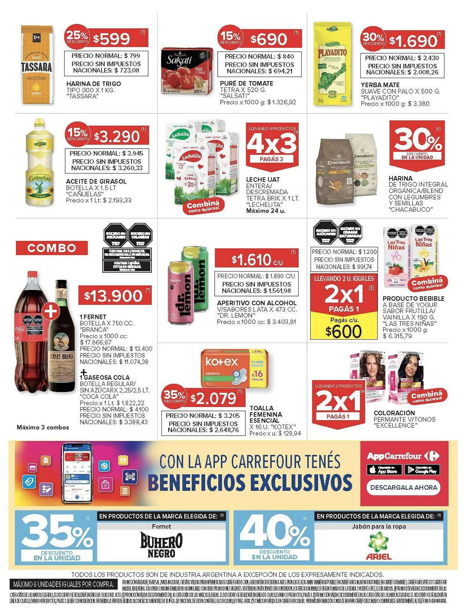 Ofertas de Catálogo Carrefour 14 de abril al 21 de abril 2025 - Página 1 del catálogo