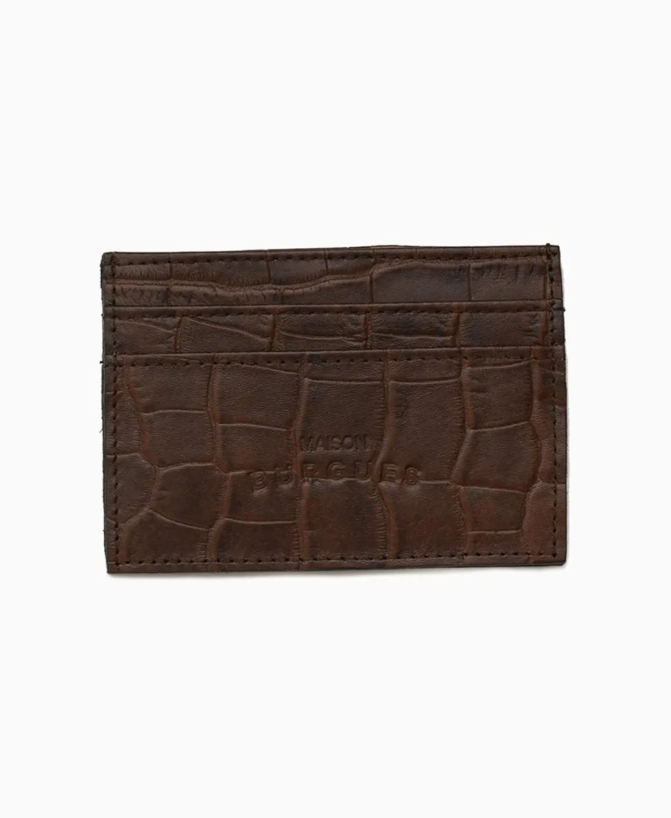Tarjetero Alligator