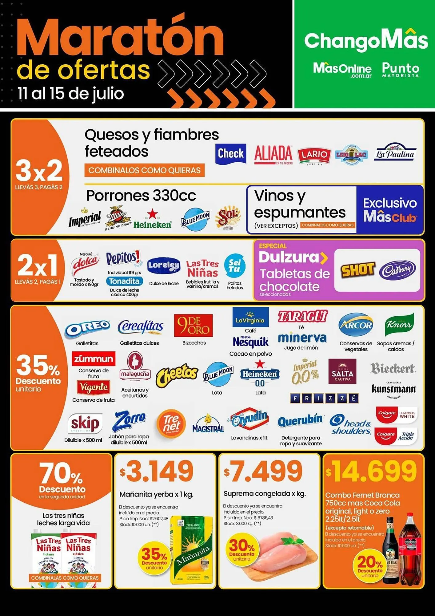 Ofertas de Catálogo Changomas 14 de julio al 15 de julio 2025 - Página 1 del catálogo