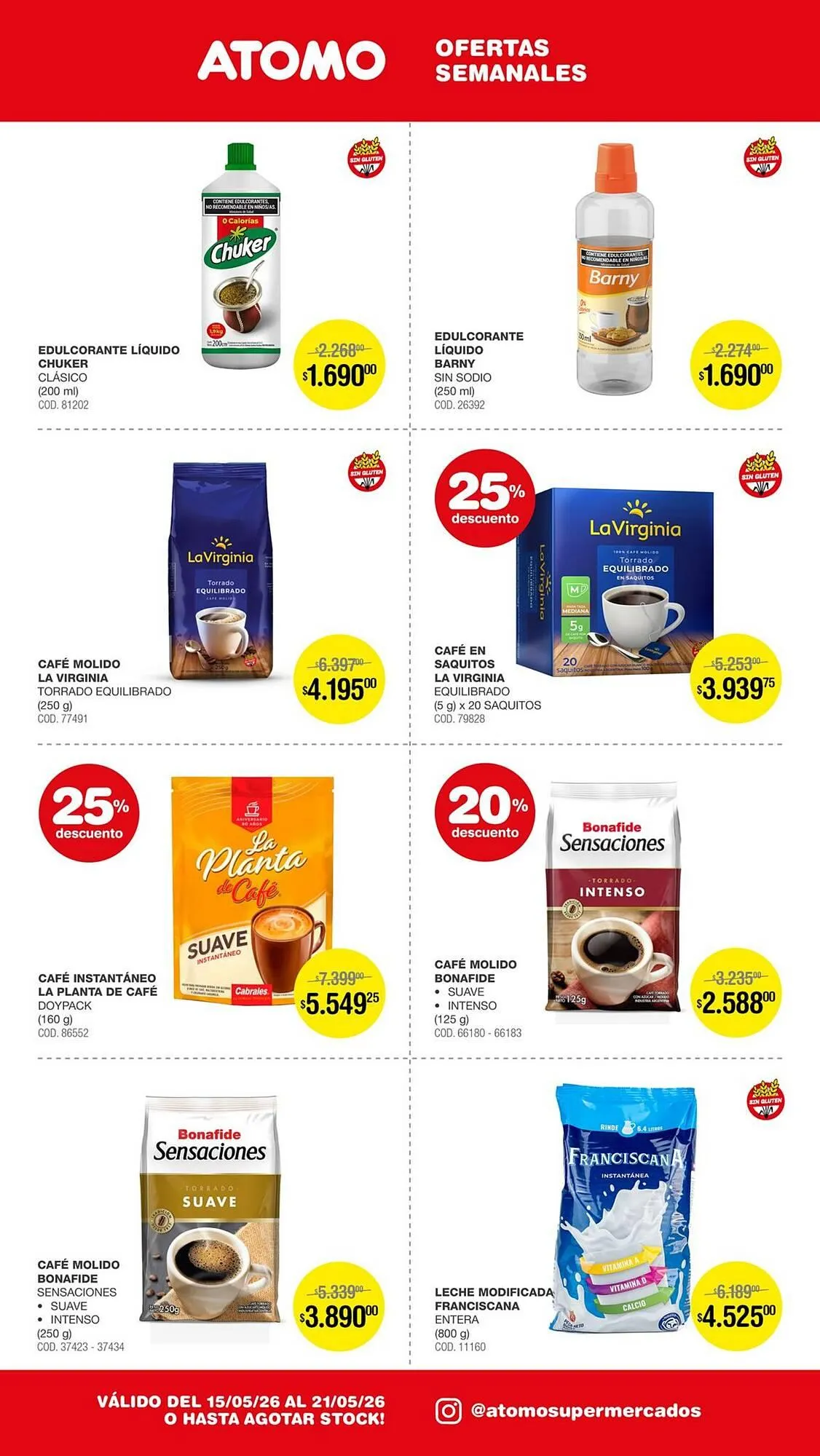 Ofertas de Catálogo Atomo Conviene 15 de mayo al 21 de mayo 2026 - Página 10 del catálogo