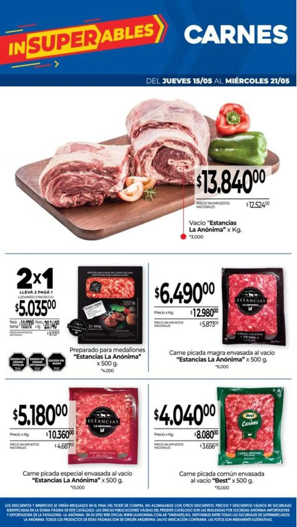 Ofertas de Catálogo La Anonima 15 de mayo al 21 de mayo 2025 - Página 2 del catálogo