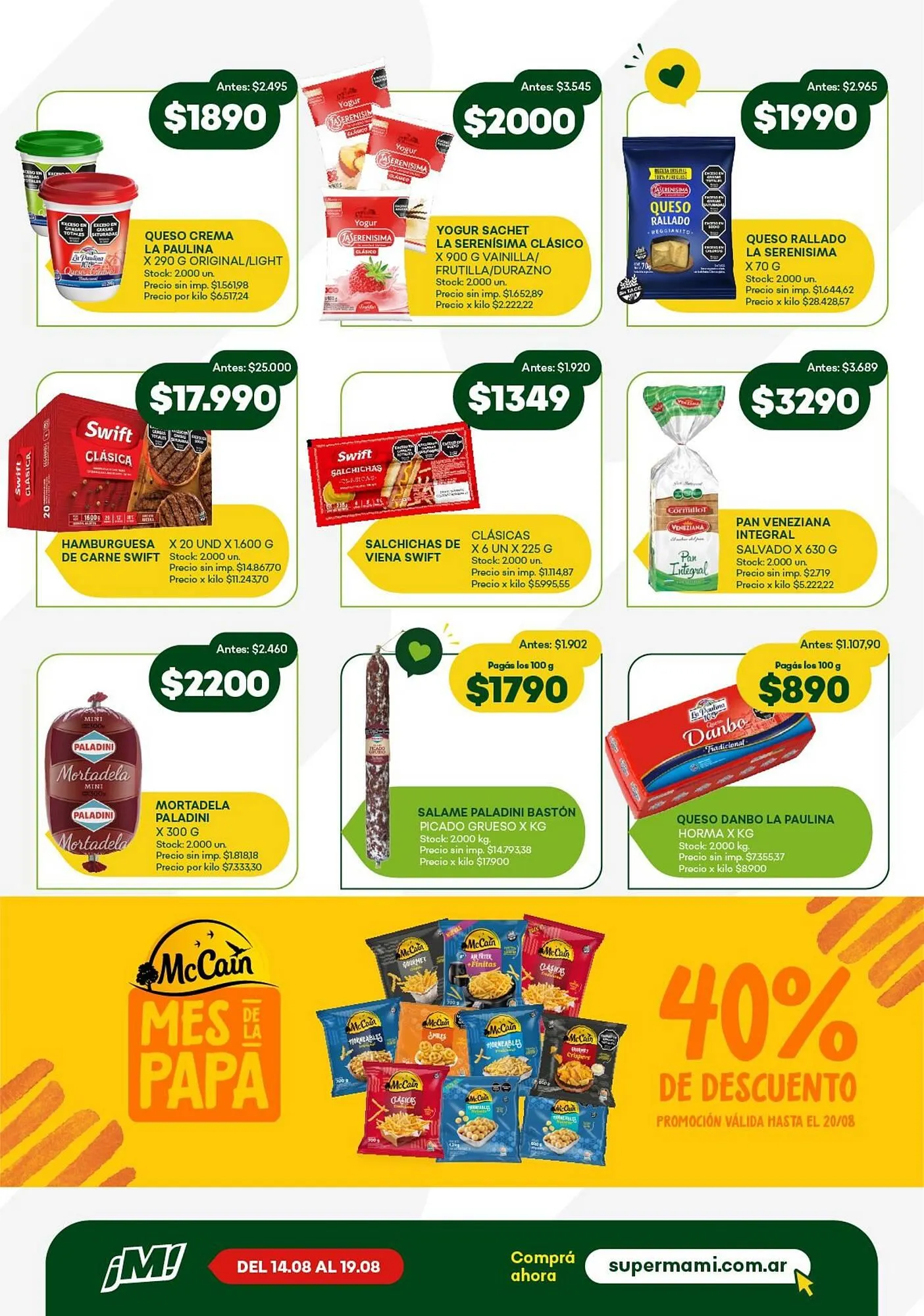 Ofertas de Catálogo Super MAMI 13 de agosto al 21 de agosto 2025 - Página 2 del catálogo