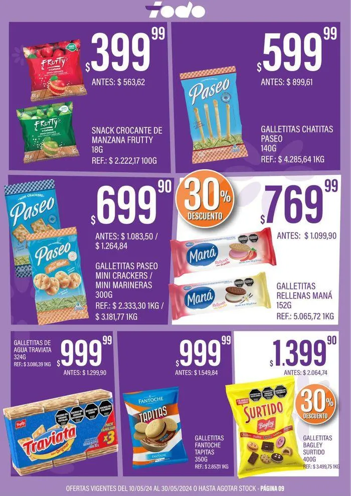 Ofertas de Catálogo Supermercados Todo 10 de mayo al 30 de mayo 2024 - Página 9 del catálogo