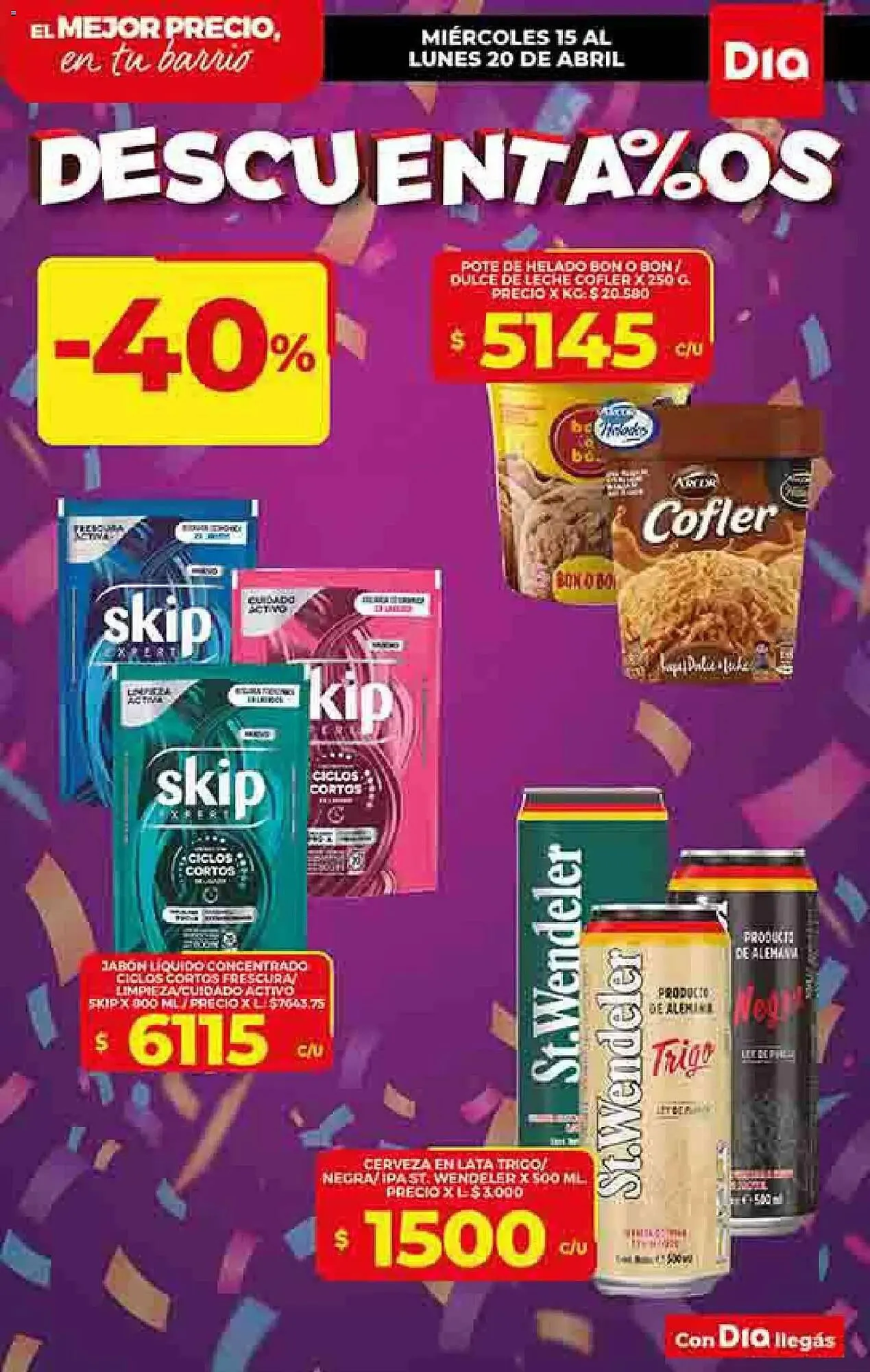 Ofertas de Folleto Supermercados DIA 15 de abril al 20 de abril 2026 - Página 2 del catálogo